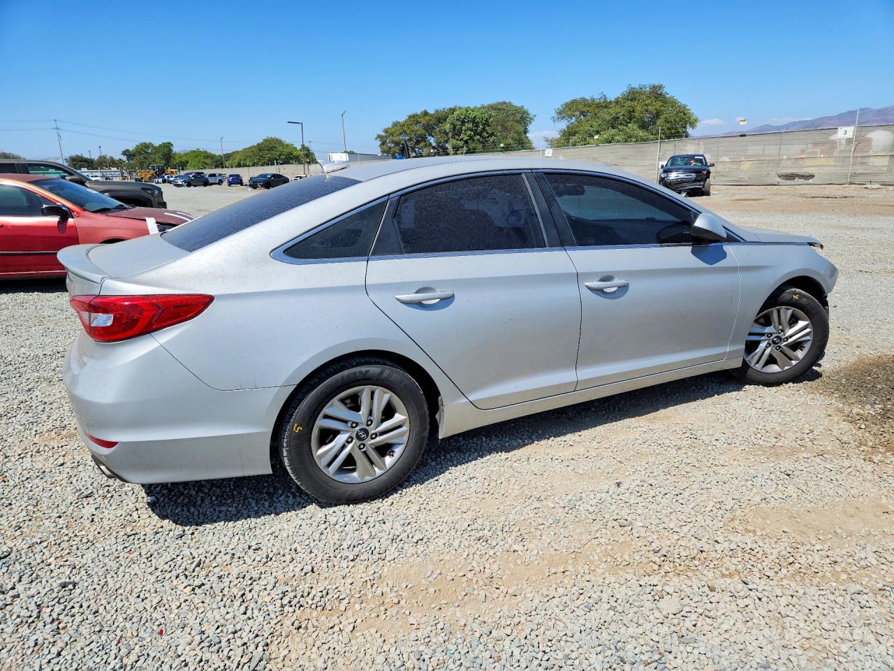 2015 Hyundai Sonata Se Silver vin: 5NPE24AF4FH141191