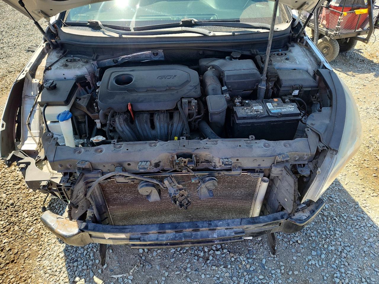 2015 Hyundai Sonata Se Silver vin: 5NPE24AF4FH141191
