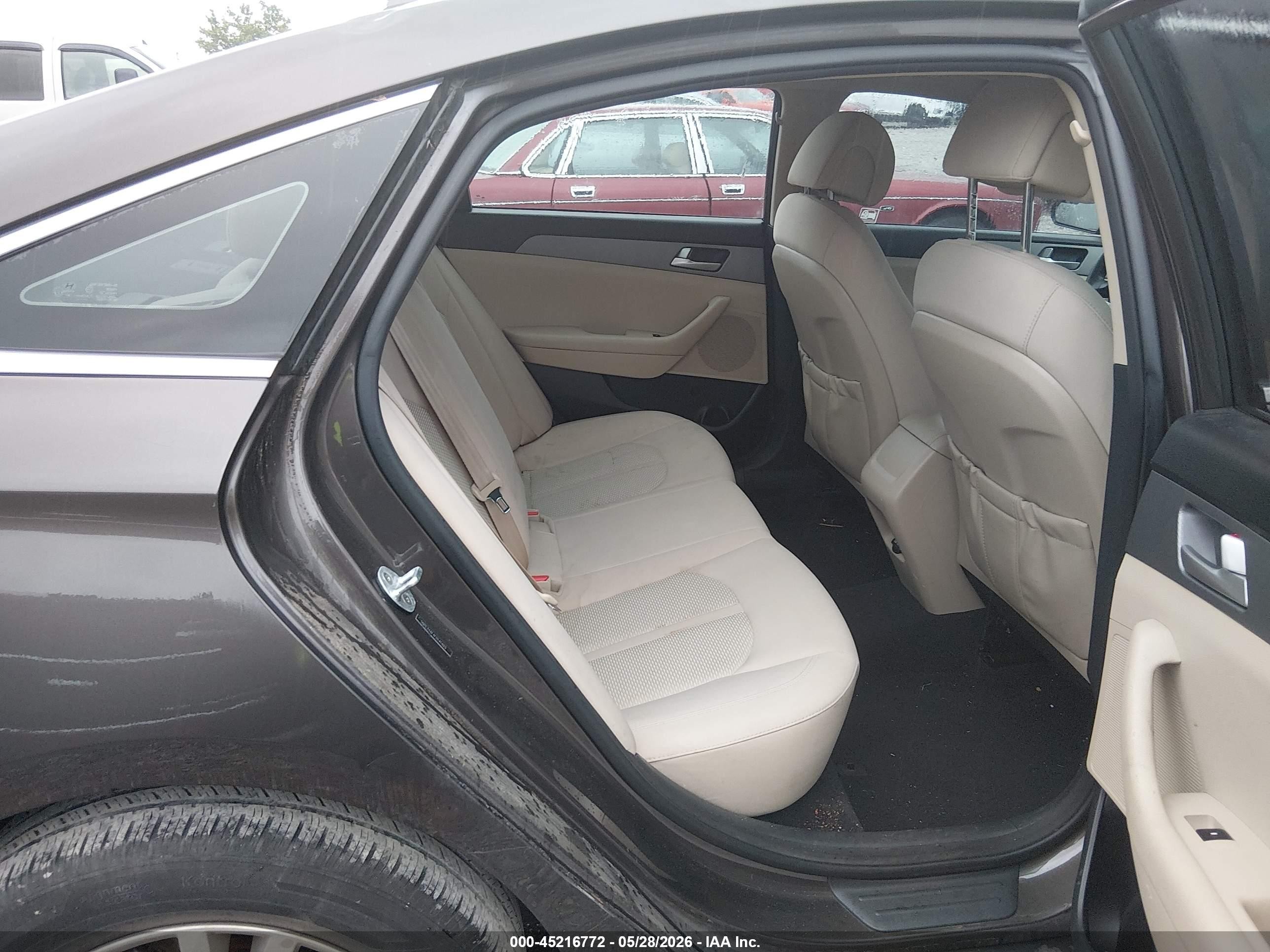 2015 Hyundai Sonata Se Серый vin: 5NPE24AF4FH141403