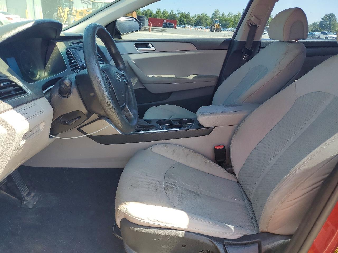 2015 Hyundai Sonata Se Burgundy vin: 5NPE24AF4FH143085