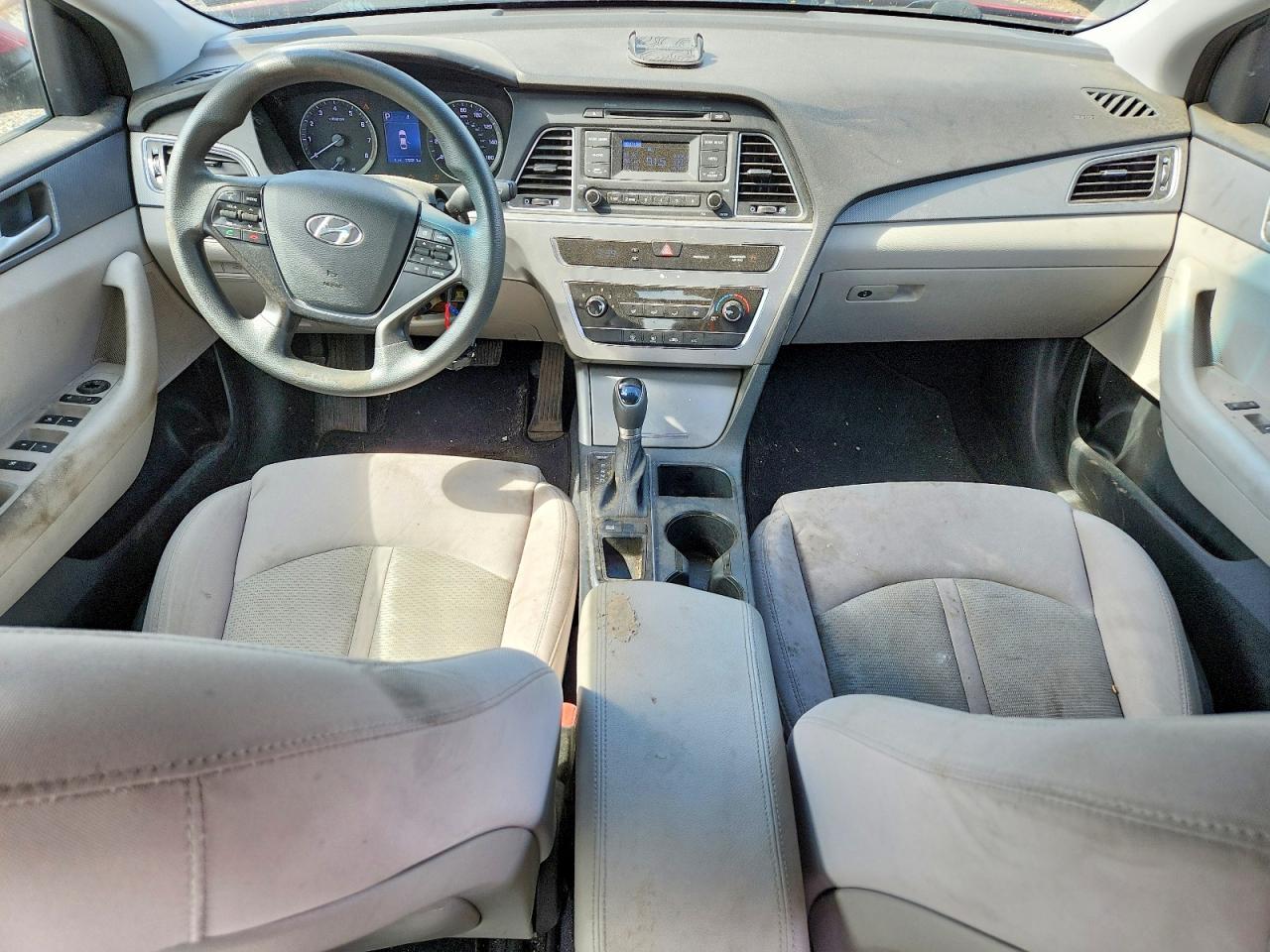 2015 Hyundai Sonata Se Red vin: 5NPE24AF4FH149257