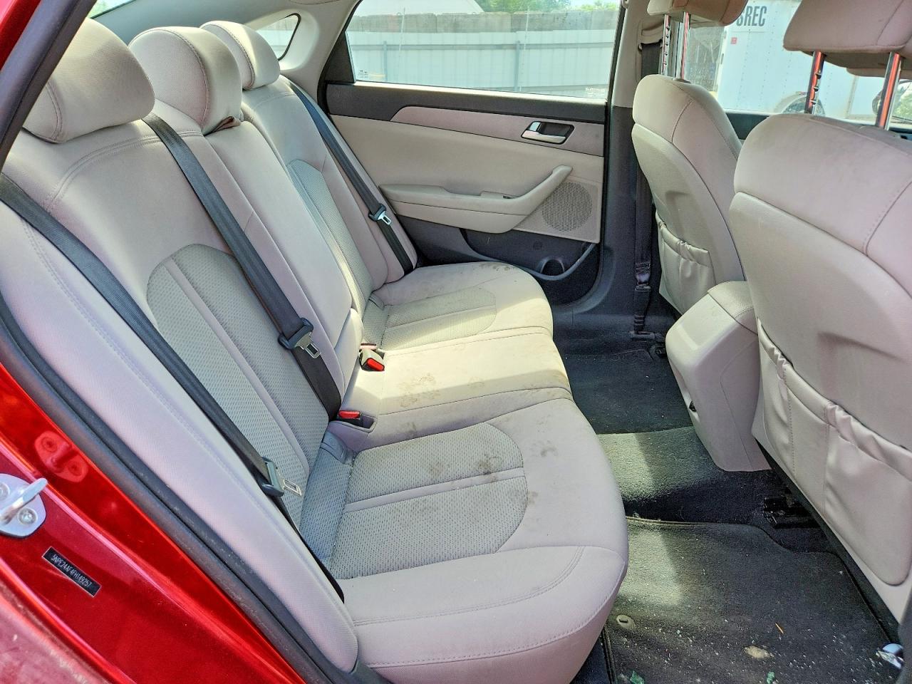 2015 Hyundai Sonata Se Red vin: 5NPE24AF4FH149257