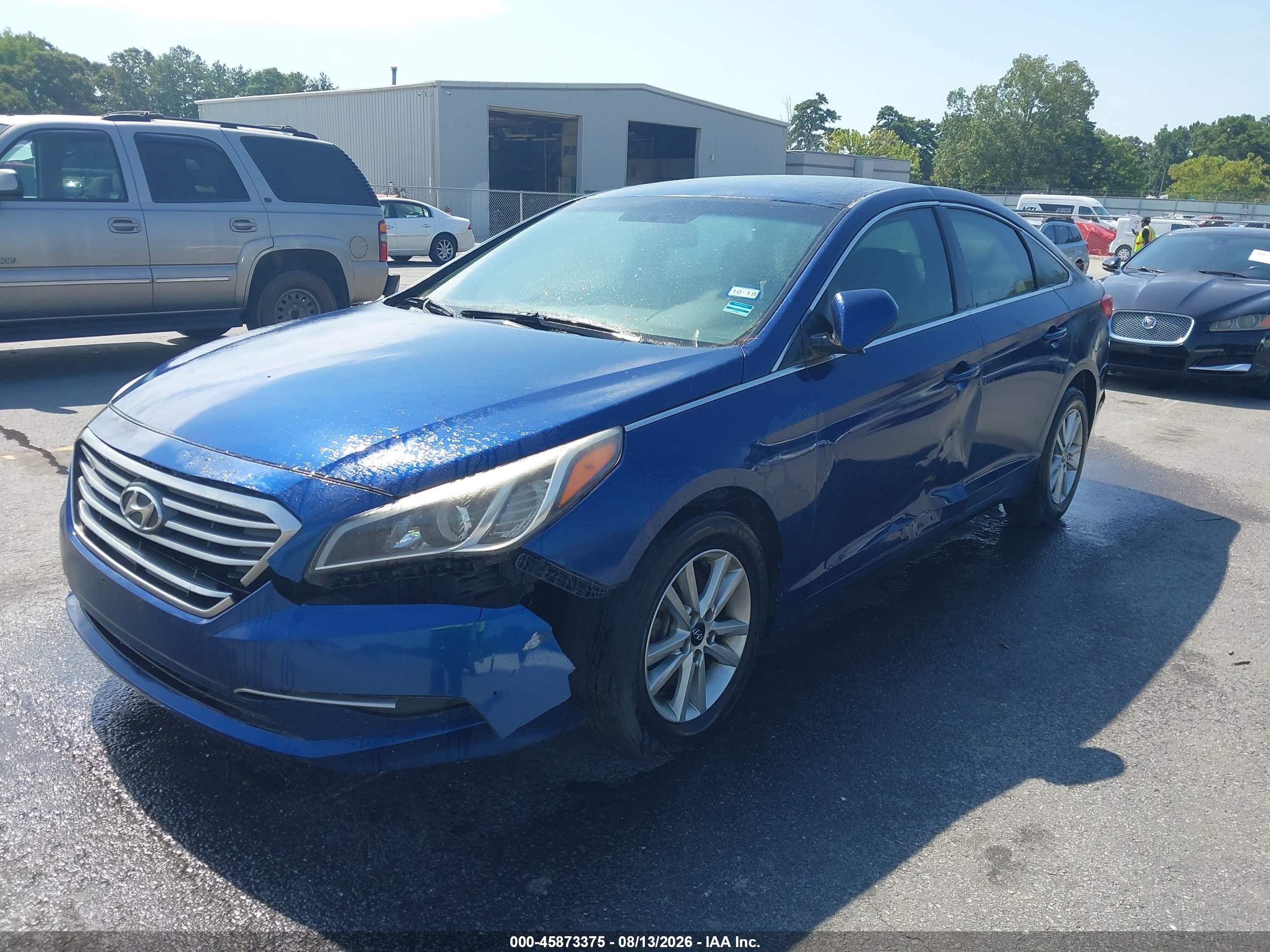 2015 Hyundai Sonata Se Blue vin: 5NPE24AF4FH156001