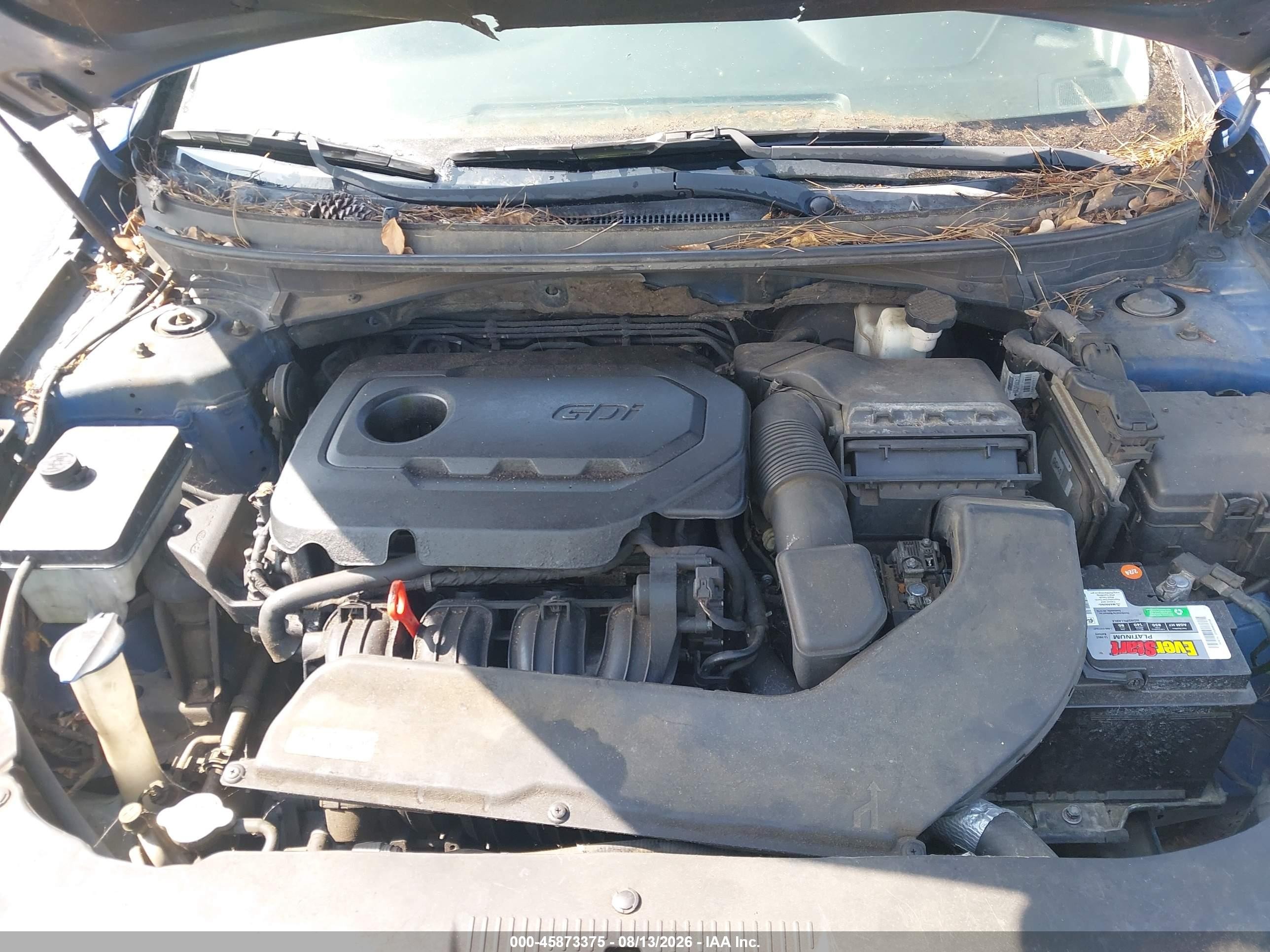2015 Hyundai Sonata Se Blue vin: 5NPE24AF4FH156001