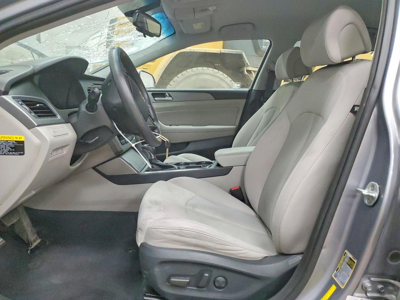 2015 Hyundai Sonata Se Gray vin: 5NPE24AF4FH156063