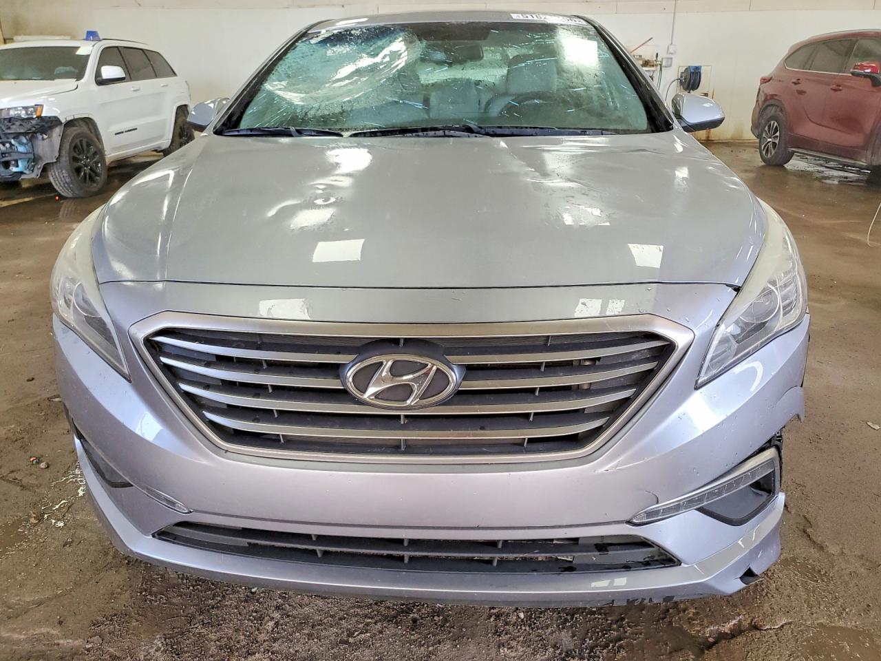2015 Hyundai Sonata Se Gray vin: 5NPE24AF4FH156063