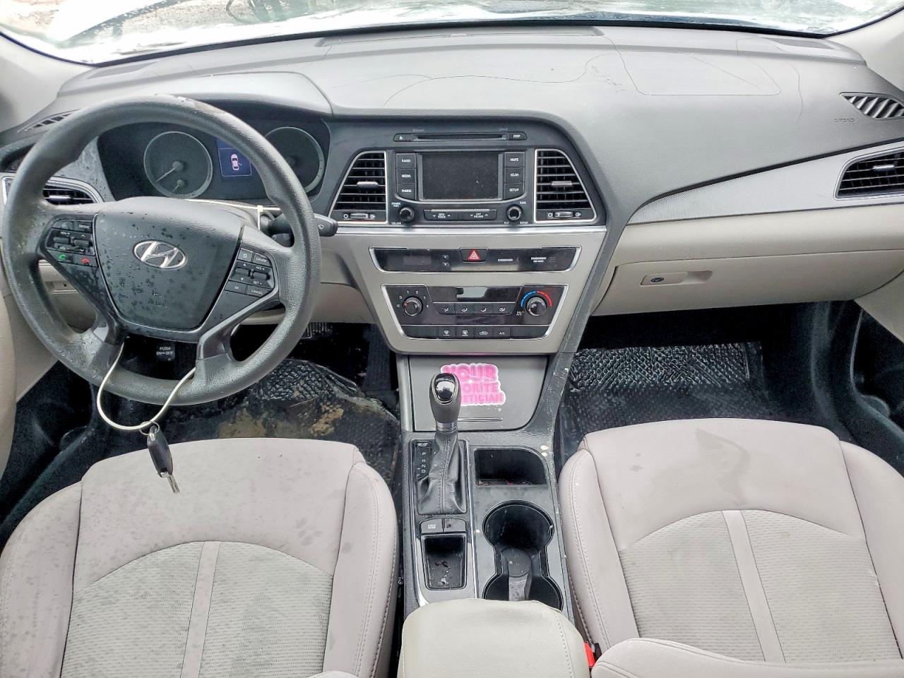 2015 Hyundai Sonata Se Серебряный vin: 5NPE24AF4FH167760