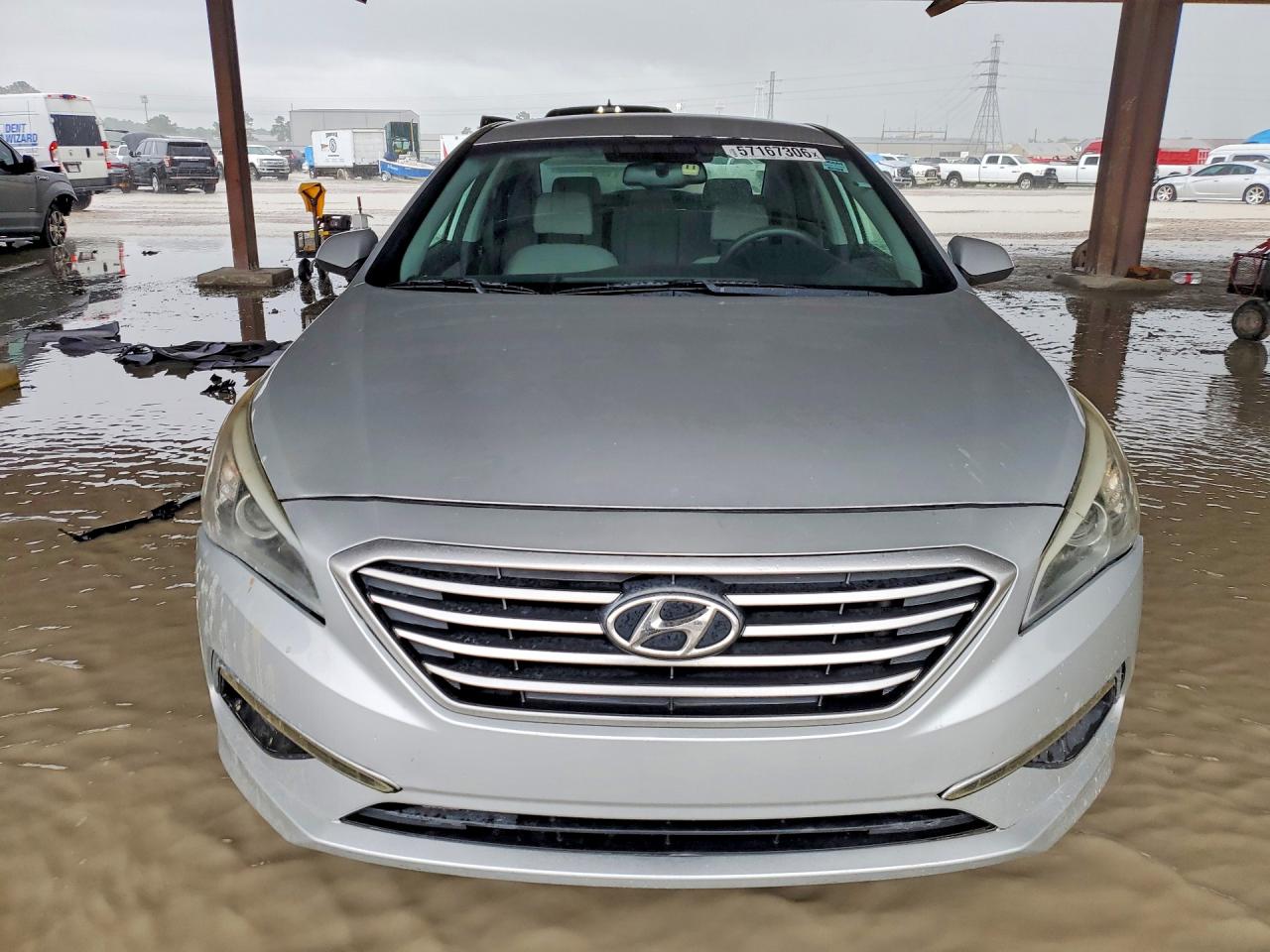 2015 Hyundai Sonata Se Серебряный vin: 5NPE24AF4FH167760