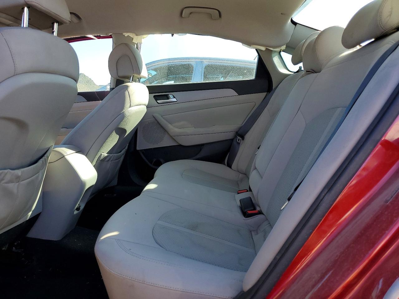 2015 Hyundai Sonata Se Burgundy vin: 5NPE24AF4FH173378