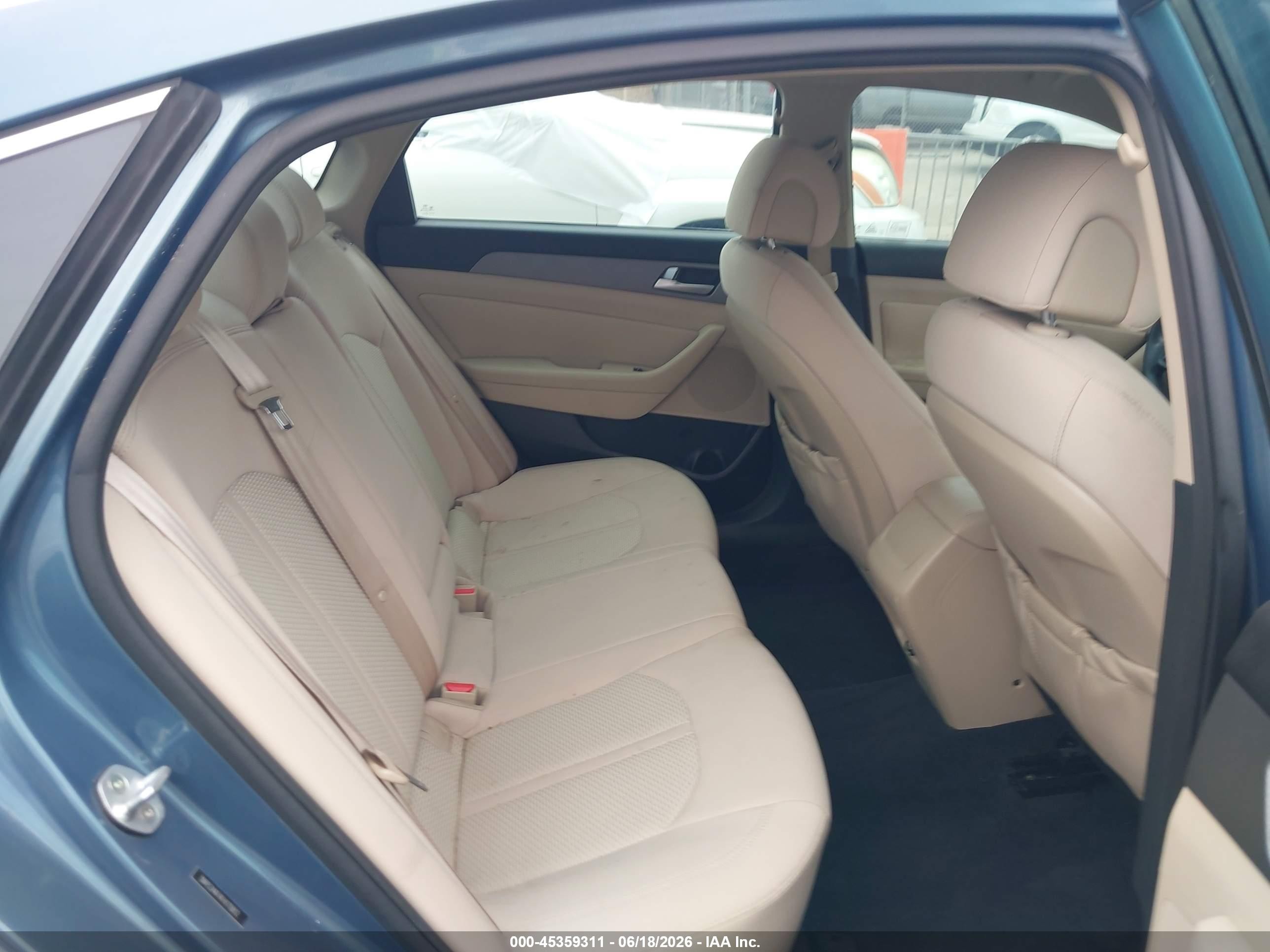 2015 Hyundai Sonata Se Blue vin: 5NPE24AF4FH175812