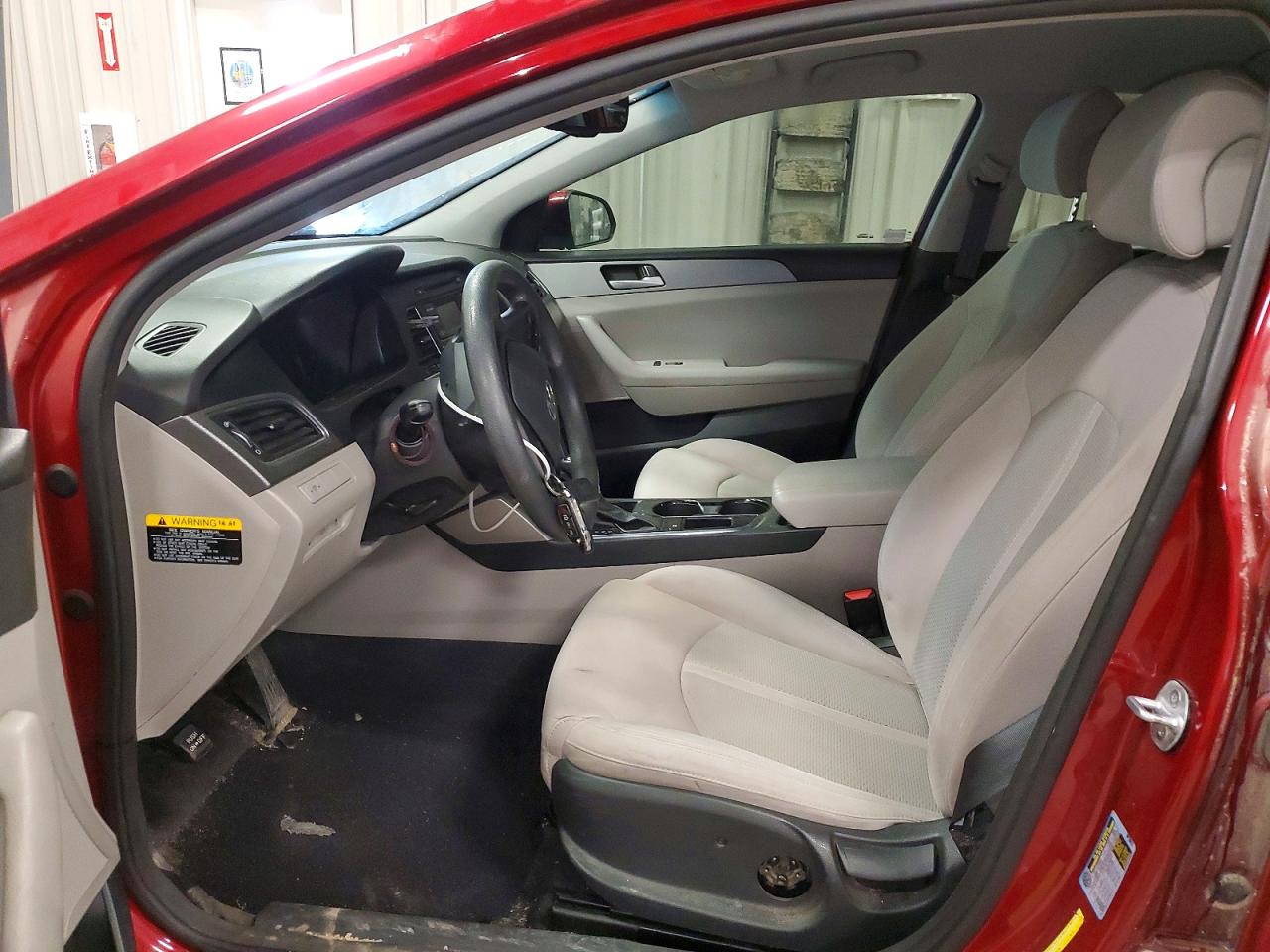 2015 Hyundai Sonata Se Red vin: 5NPE24AF4FH176961