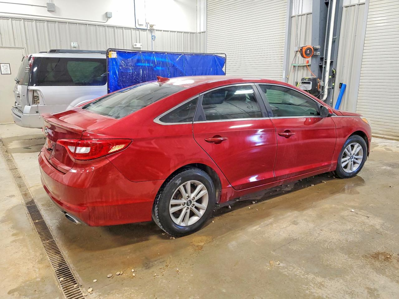 2015 Hyundai Sonata Se Red vin: 5NPE24AF4FH176961