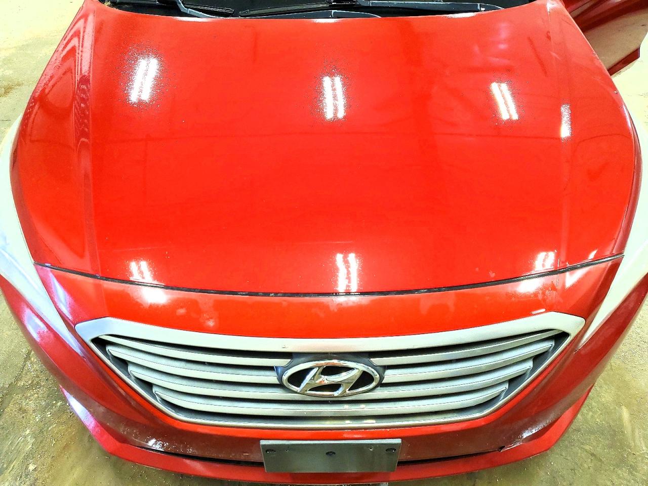 2015 Hyundai Sonata Se Red vin: 5NPE24AF4FH176961