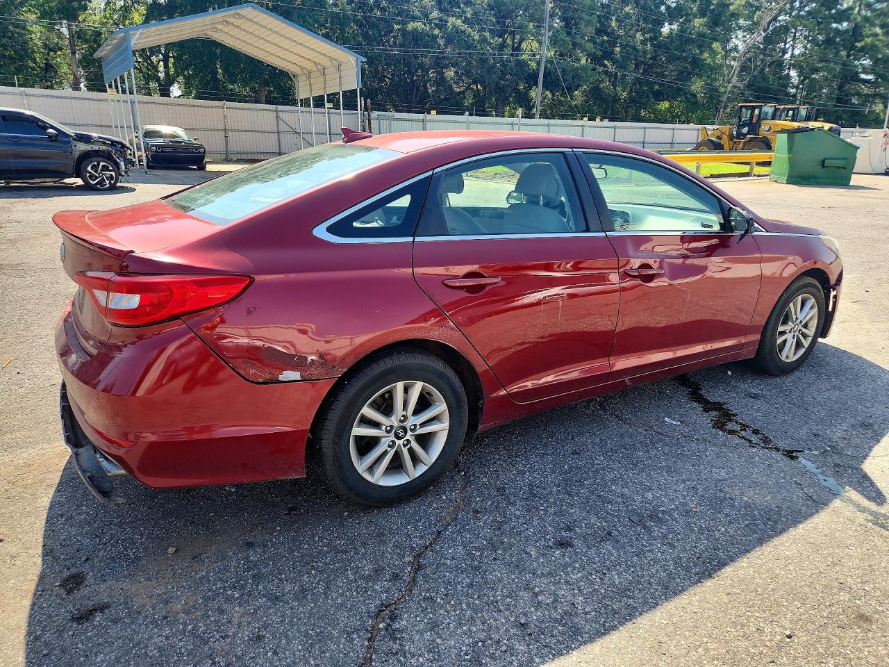 2015 Hyundai Sonata Se Red vin: 5NPE24AF4FH176992