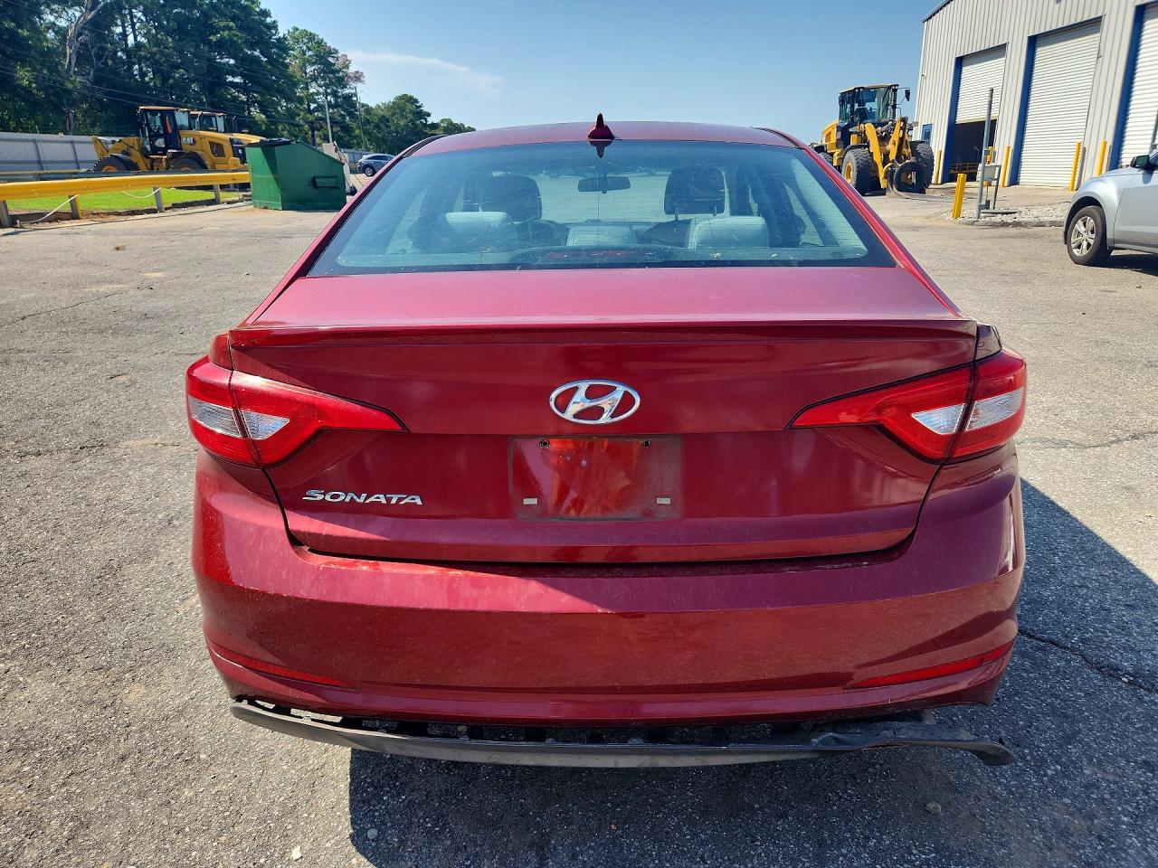 2015 Hyundai Sonata Se Red vin: 5NPE24AF4FH176992