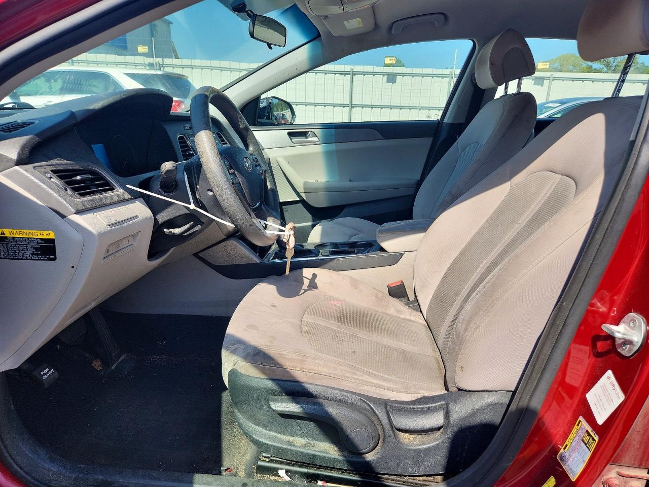 2015 Hyundai Sonata Se Red vin: 5NPE24AF4FH176992