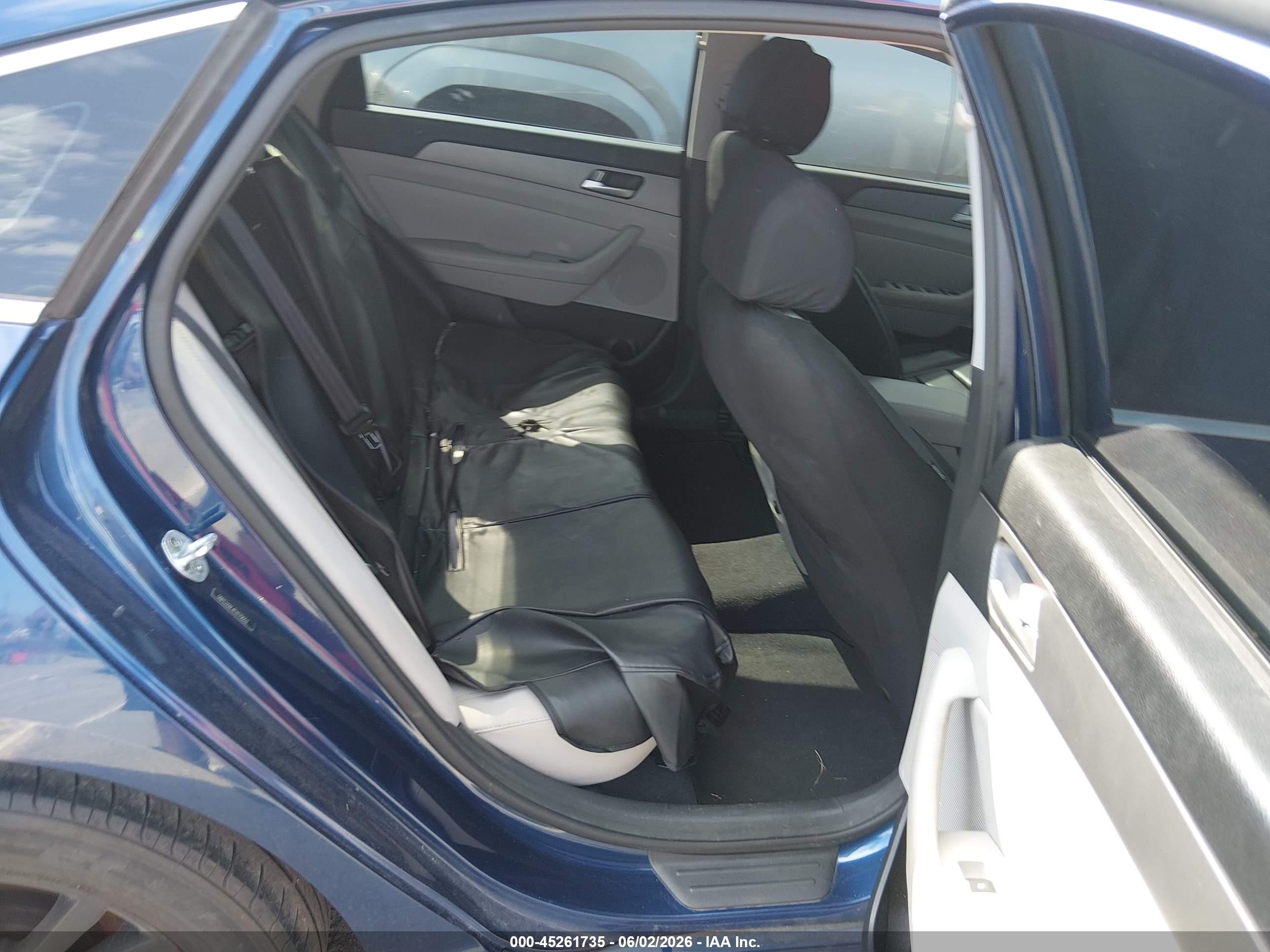2015 Hyundai Sonata Se Blue vin: 5NPE24AF4FH179052