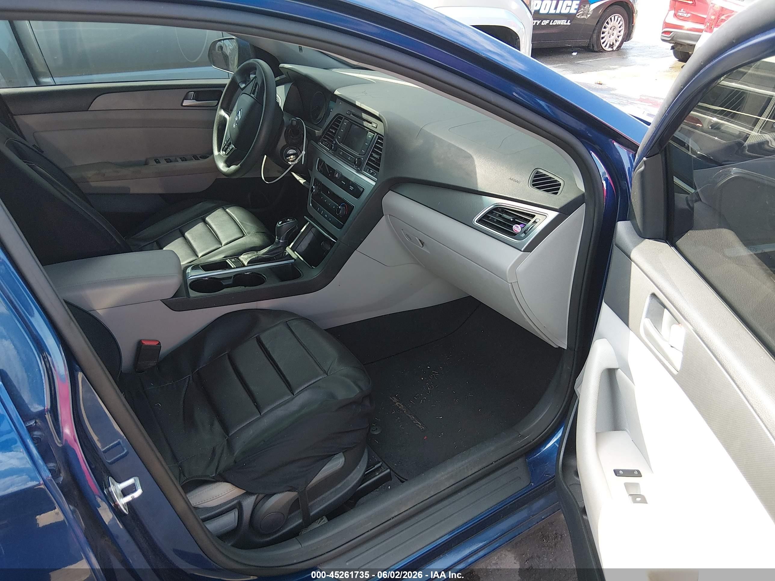 2015 Hyundai Sonata Se Blue vin: 5NPE24AF4FH179052