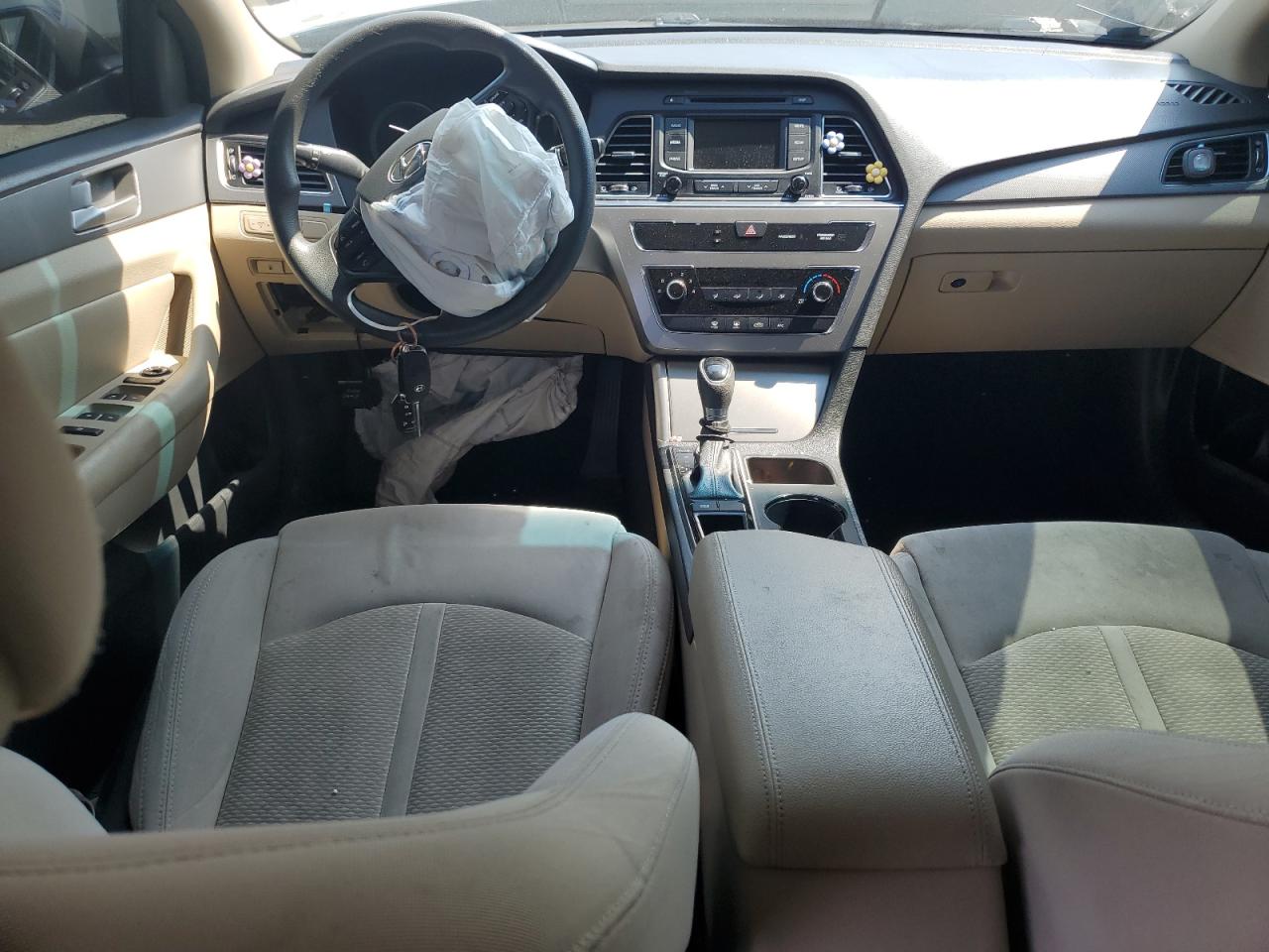 2015 Hyundai Sonata Se Черный vin: 5NPE24AF4FH180041