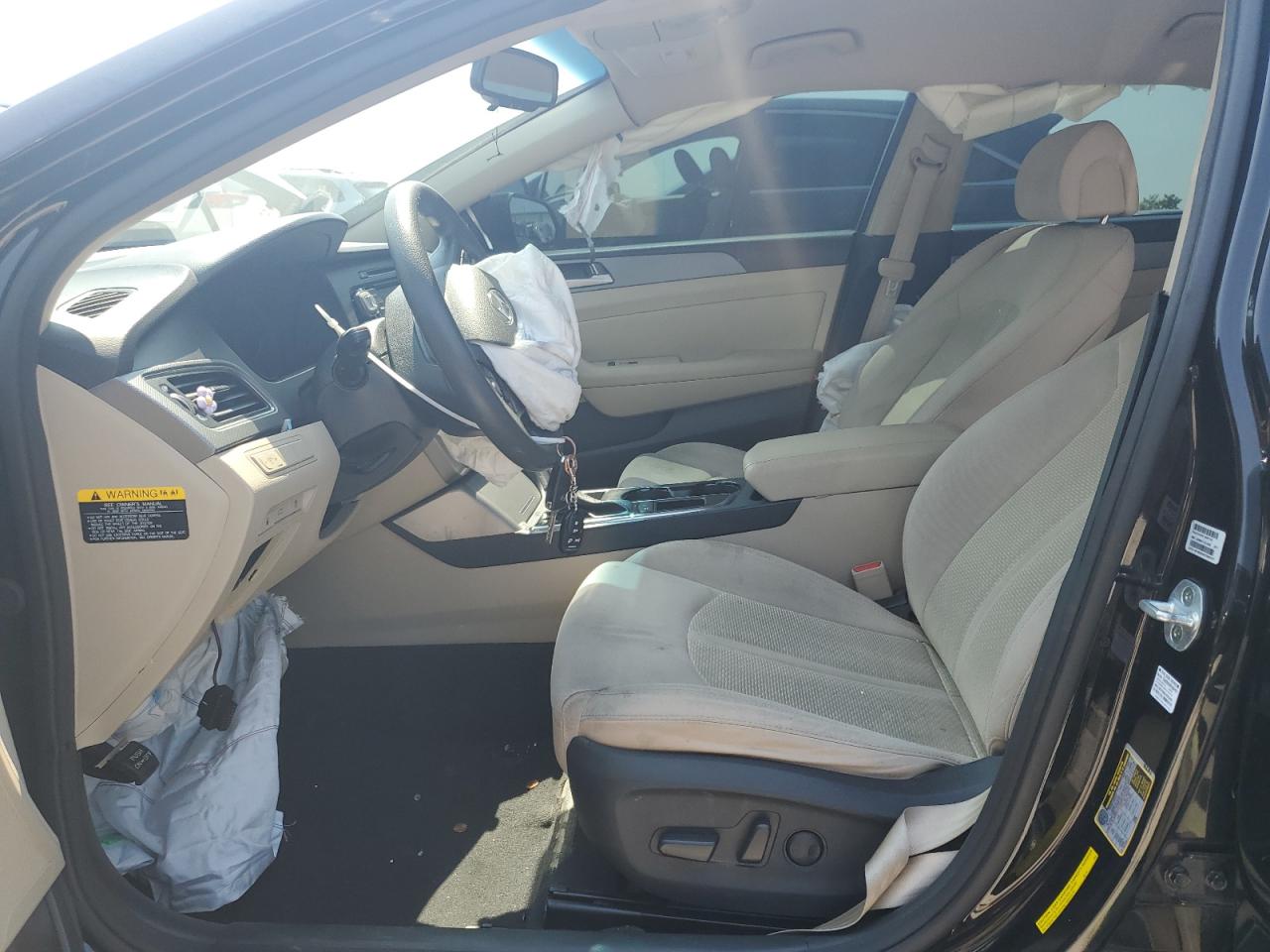 2015 Hyundai Sonata Se Черный vin: 5NPE24AF4FH180041