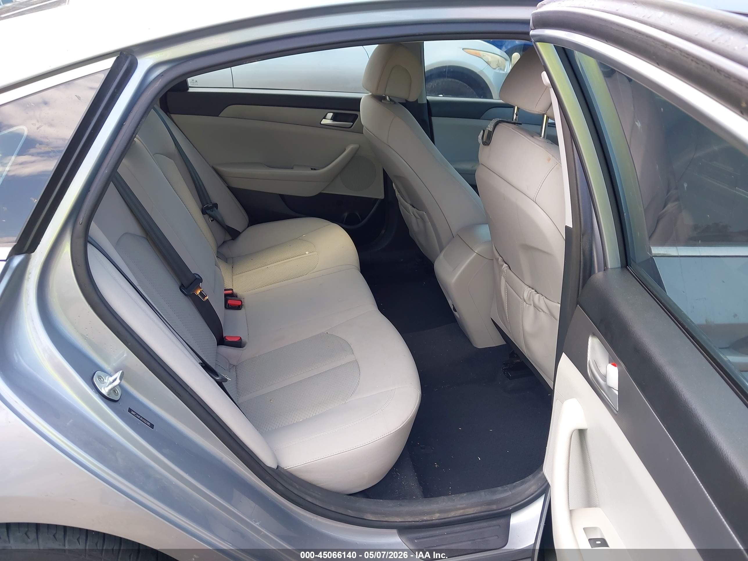 2015 Hyundai Sonata Se Gray vin: 5NPE24AF4FH182985