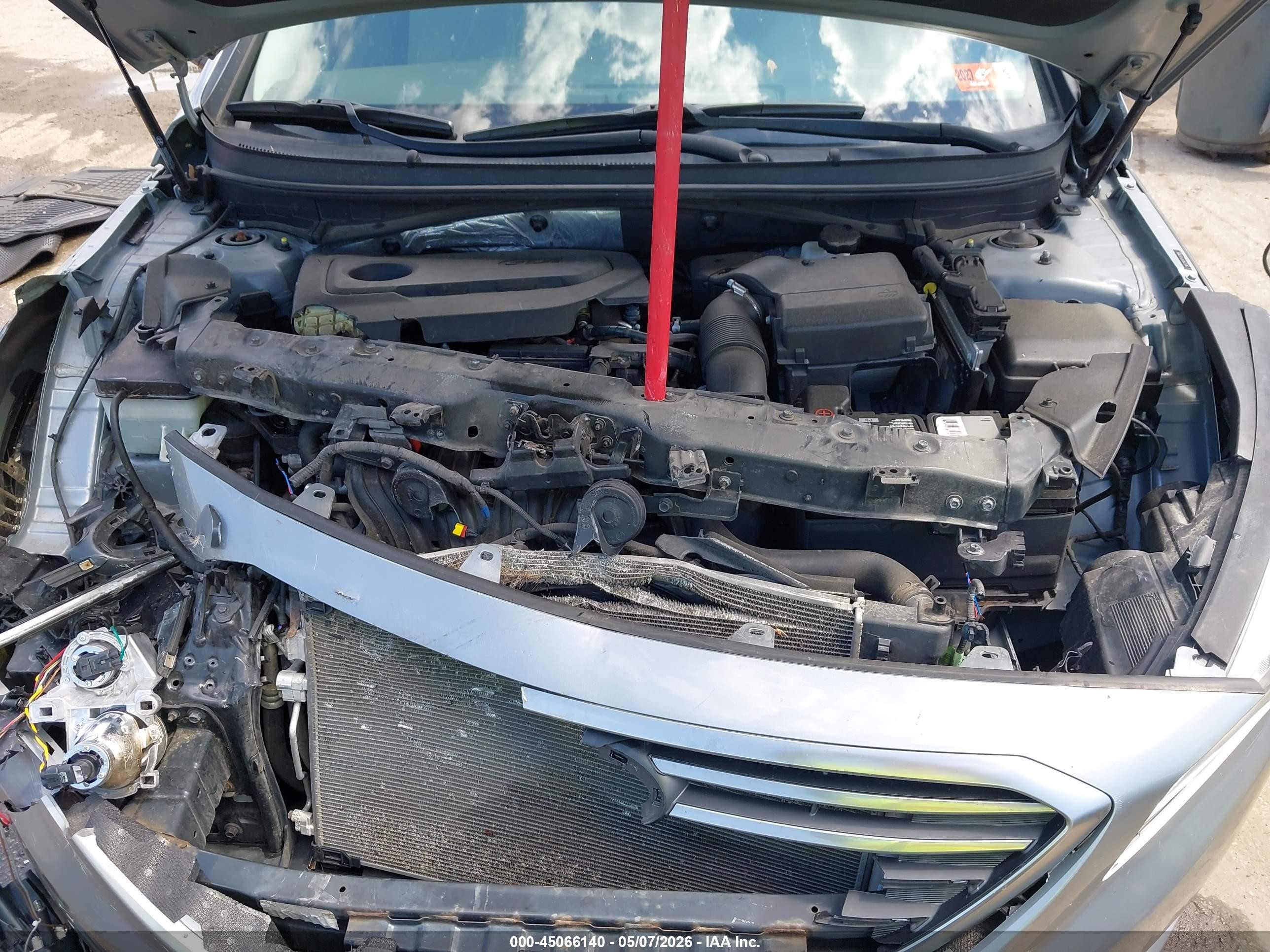 2015 Hyundai Sonata Se Gray vin: 5NPE24AF4FH182985