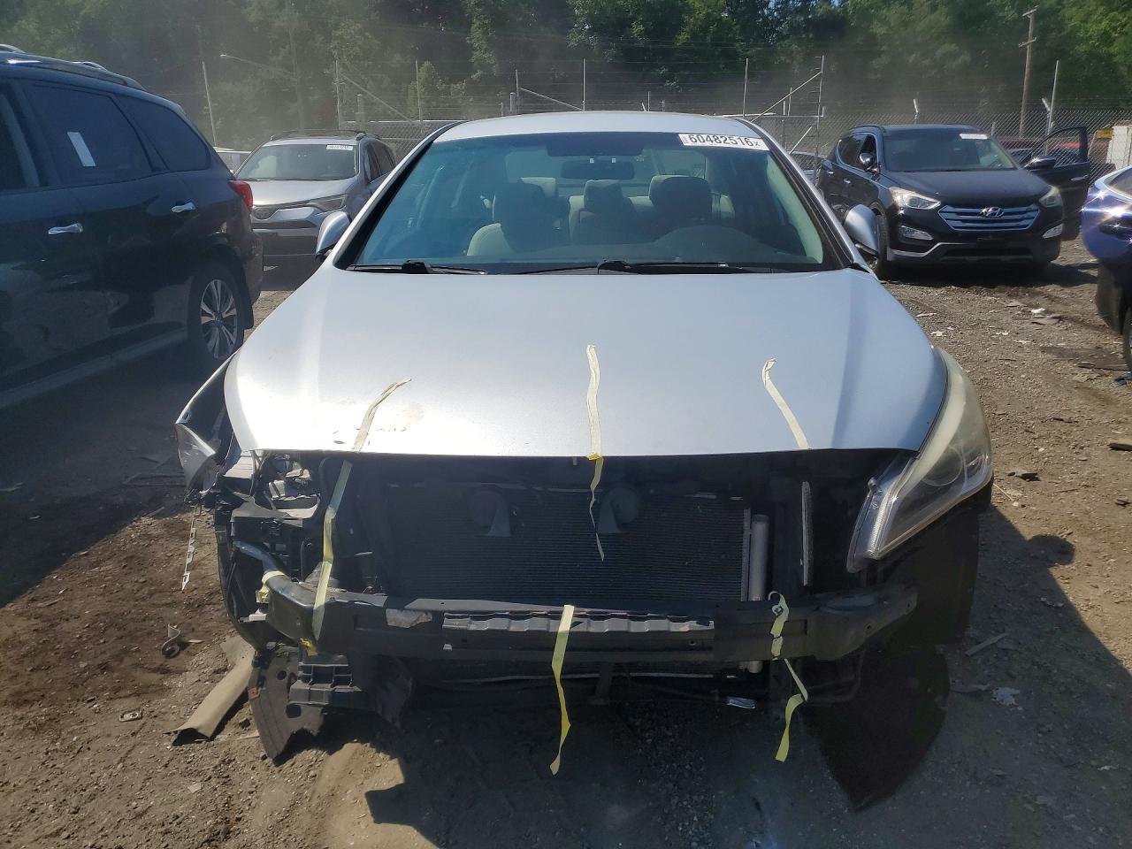 2015 Hyundai Sonata Se Silver vin: 5NPE24AF4FH201972