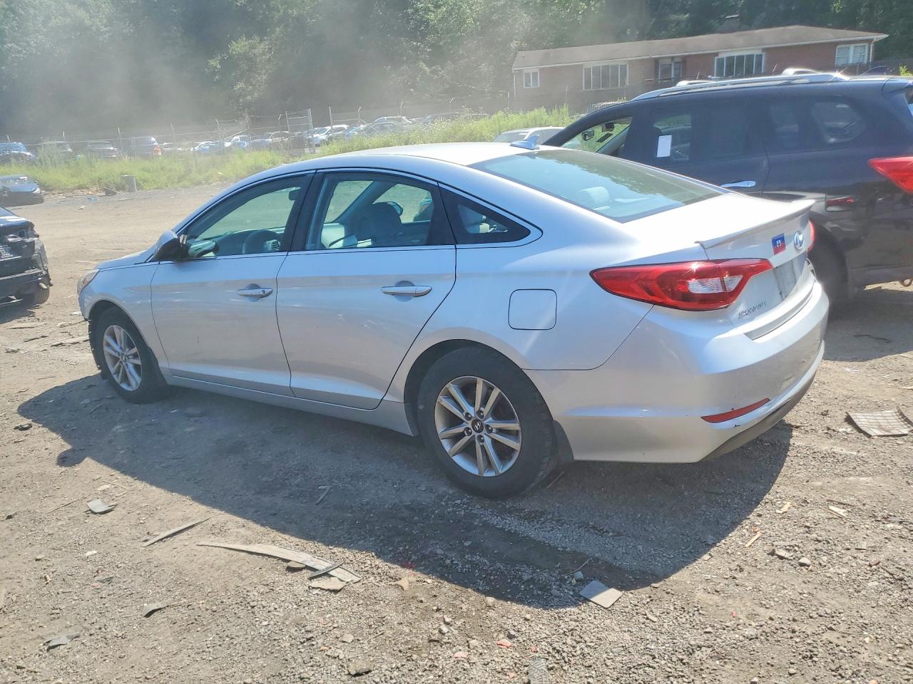 2015 Hyundai Sonata Se Silver vin: 5NPE24AF4FH201972