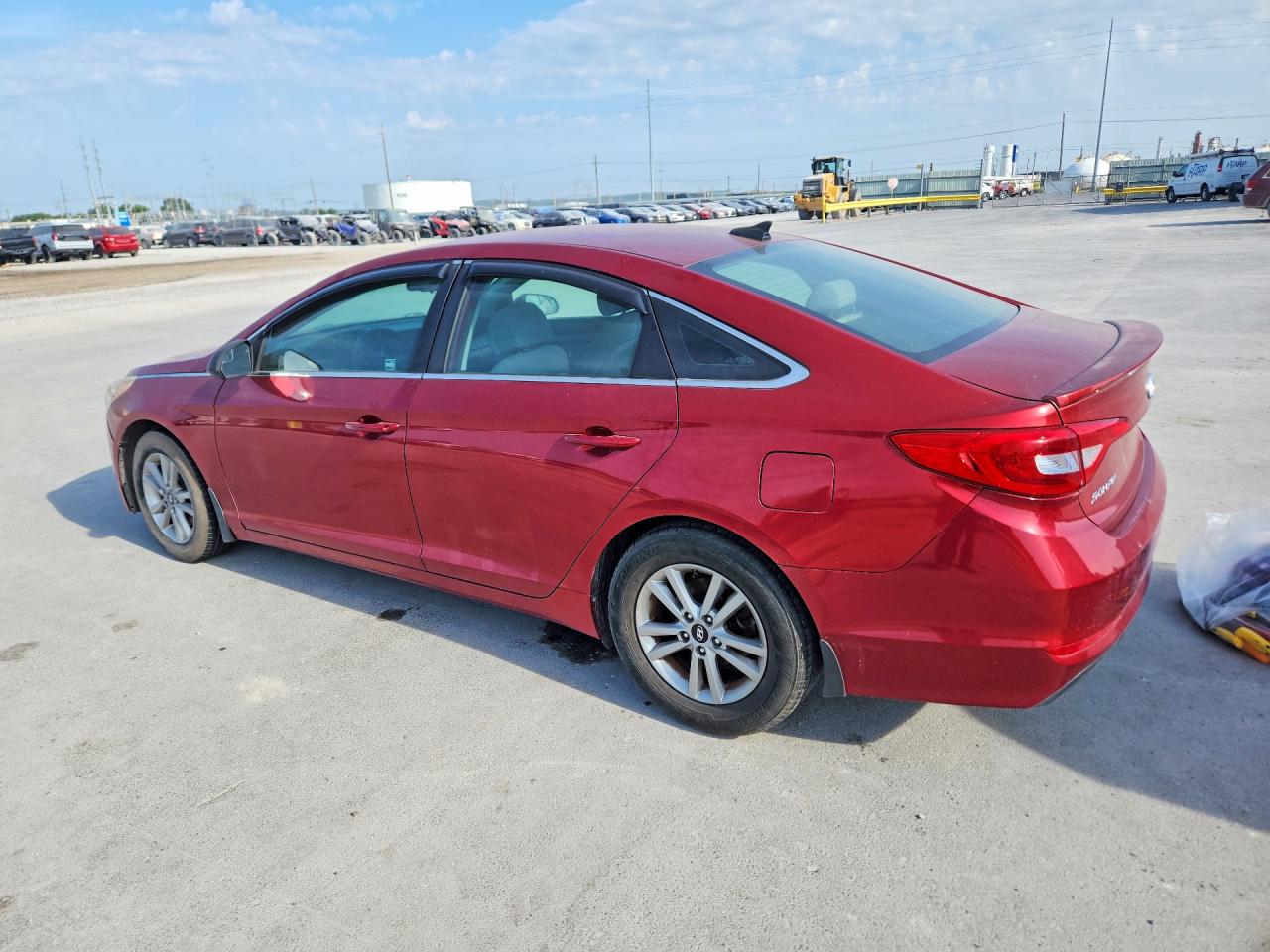 2015 Hyundai Sonata Se Red vin: 5NPE24AF4FH203432