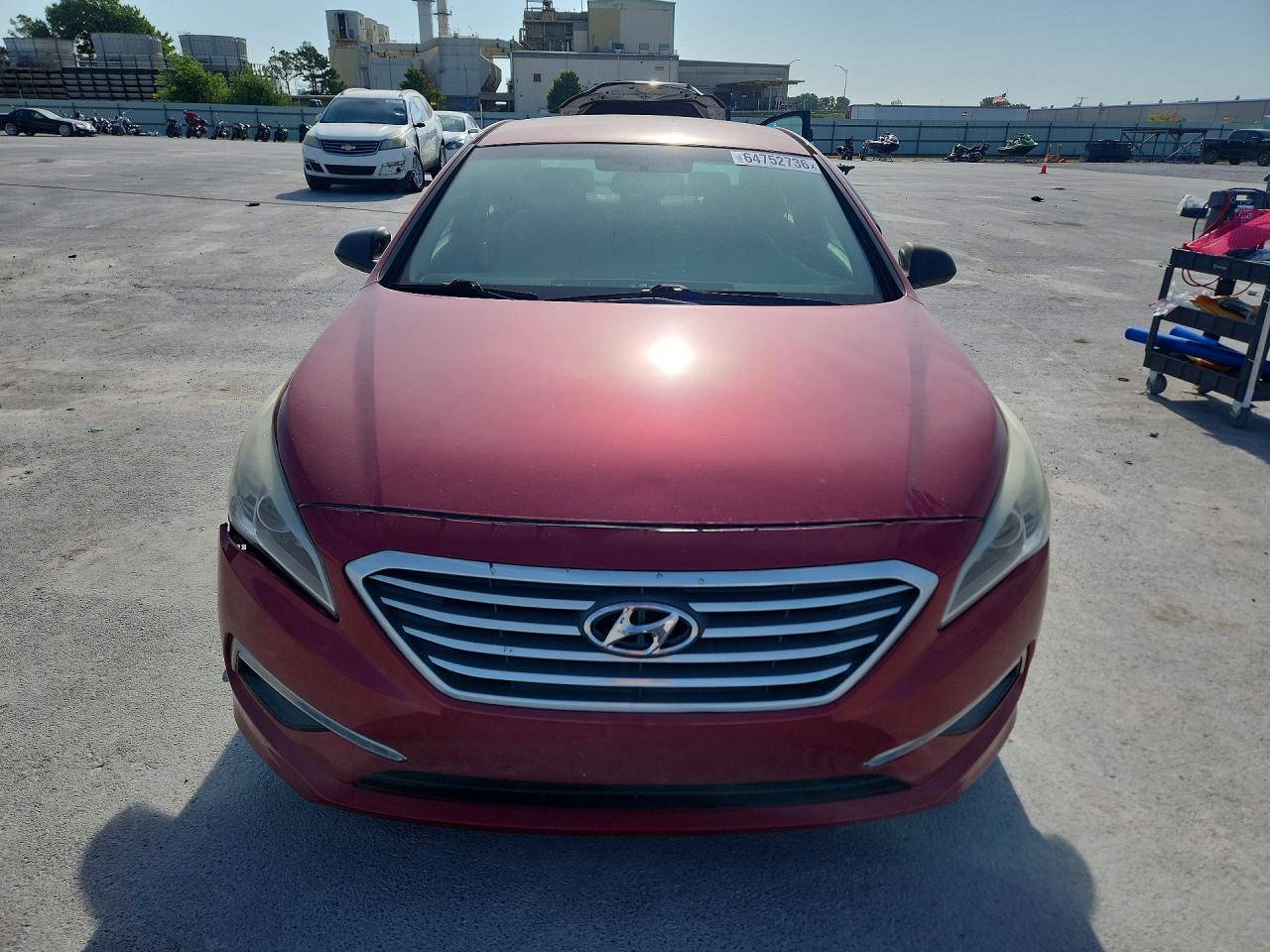 2015 Hyundai Sonata Se Red vin: 5NPE24AF4FH203432