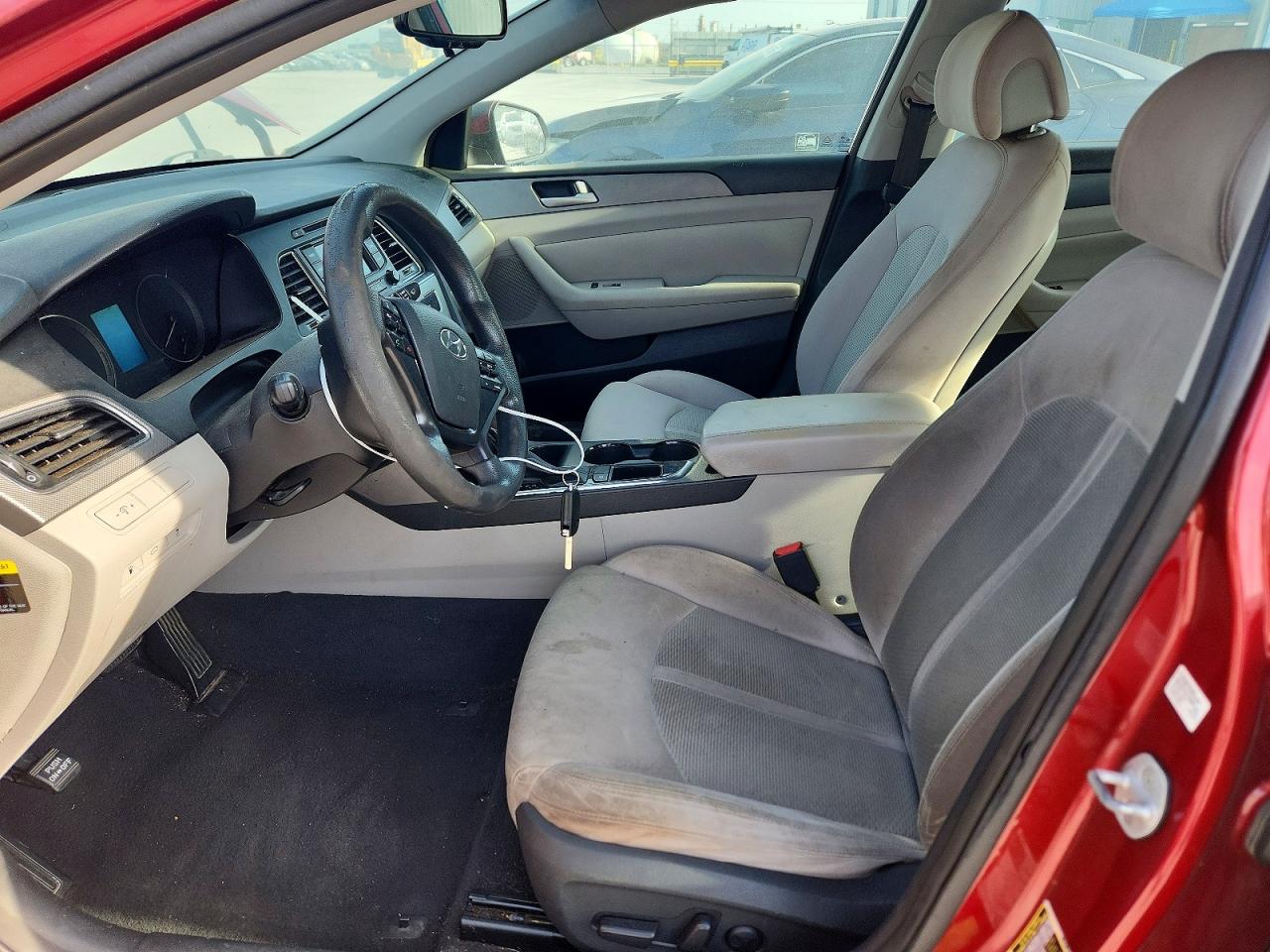 2015 Hyundai Sonata Se Red vin: 5NPE24AF4FH203432