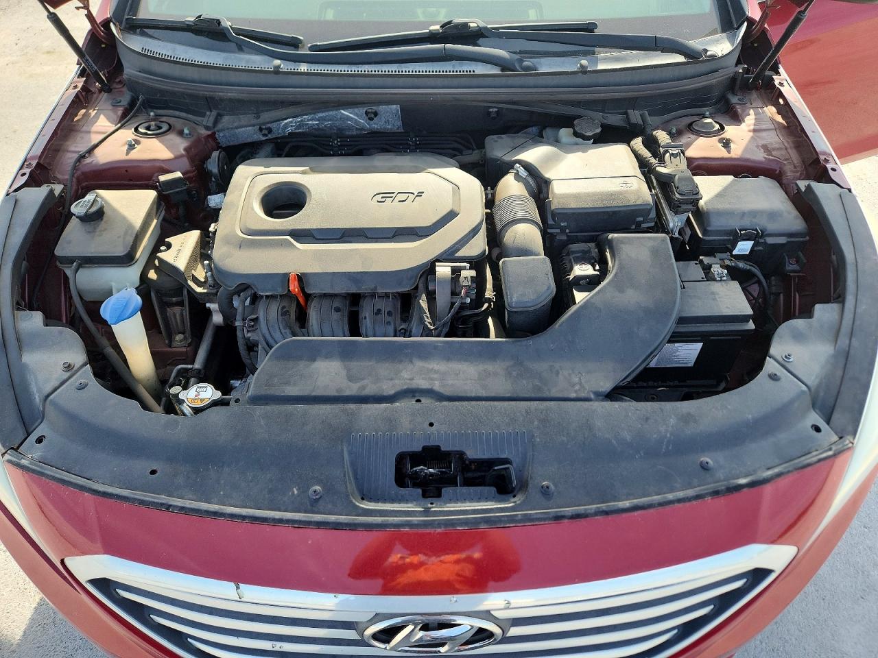2015 Hyundai Sonata Se Red vin: 5NPE24AF4FH203432