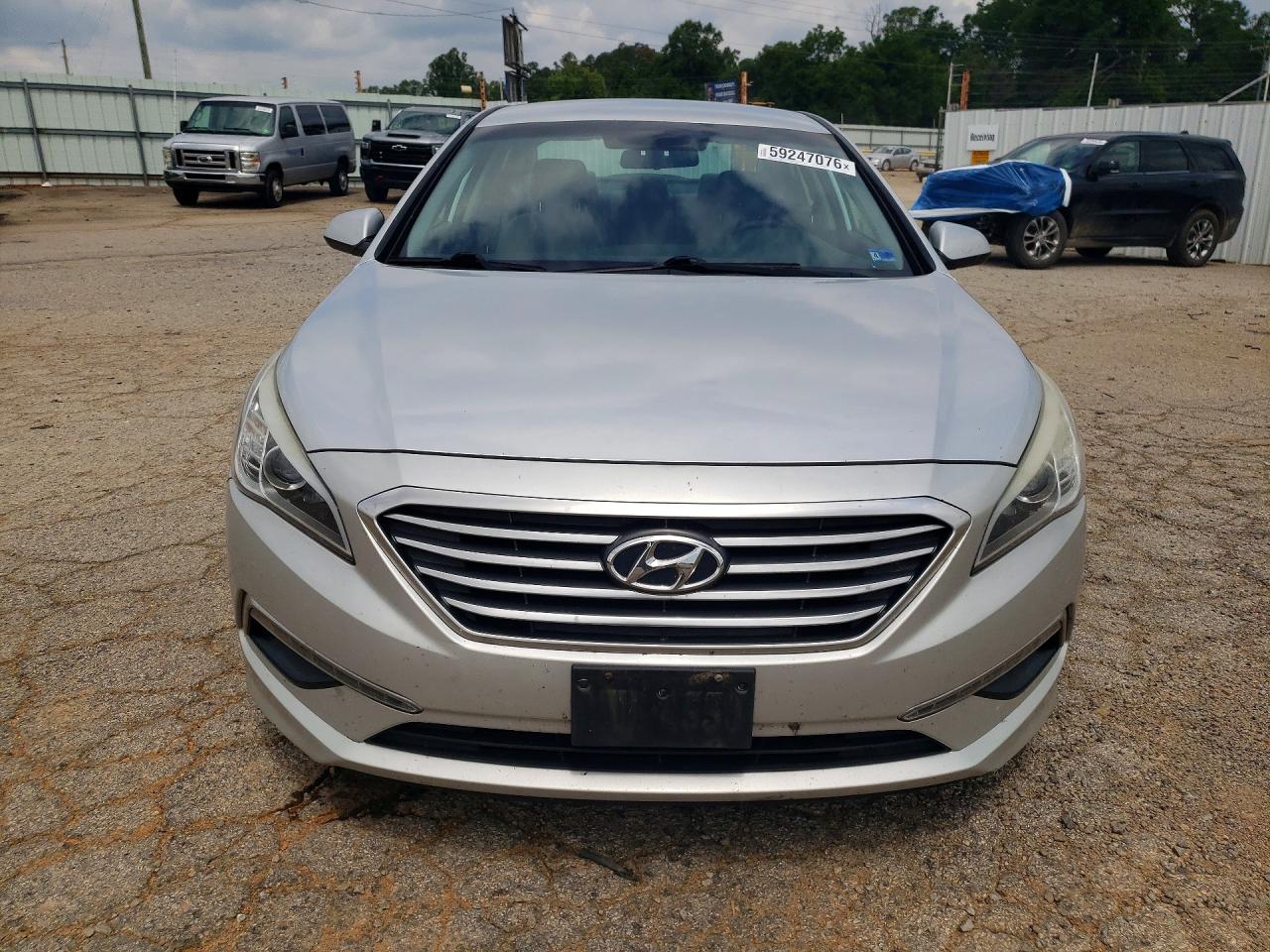 2015 Hyundai Sonata Silver vin: 5NPE24AF4FH204371