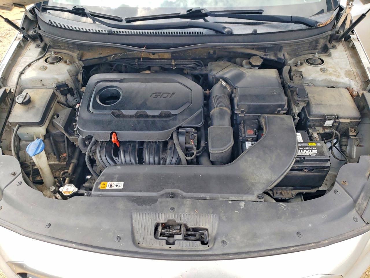 2015 Hyundai Sonata Silver vin: 5NPE24AF4FH204371