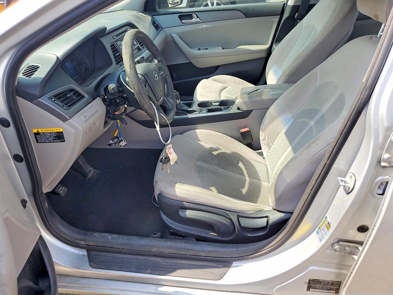 2015 Hyundai Sonata Se Silver vin: 5NPE24AF4FH204385