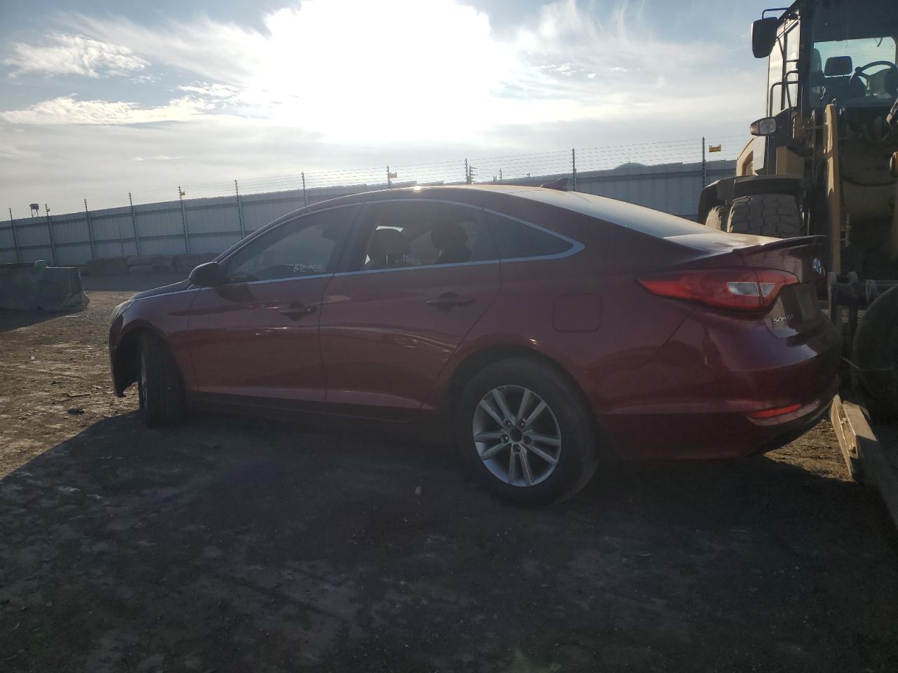 2015 Hyundai Sonata Se Red vin: 5NPE24AF4FH206542