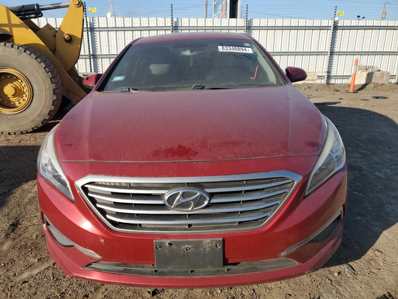 2015 Hyundai Sonata Se Red vin: 5NPE24AF4FH206542