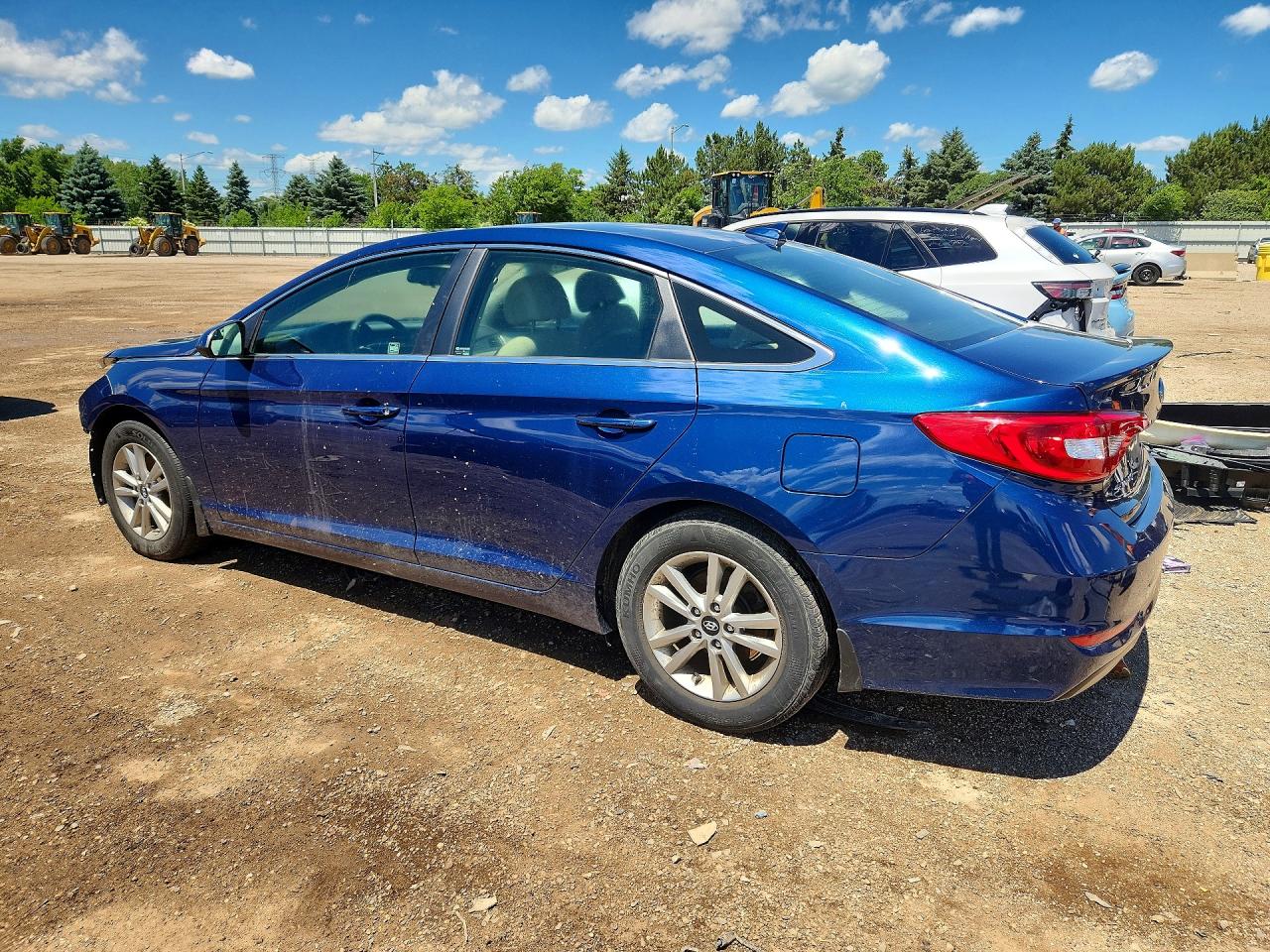 2015 Hyundai Sonata Se Blue vin: 5NPE24AF4FH206878