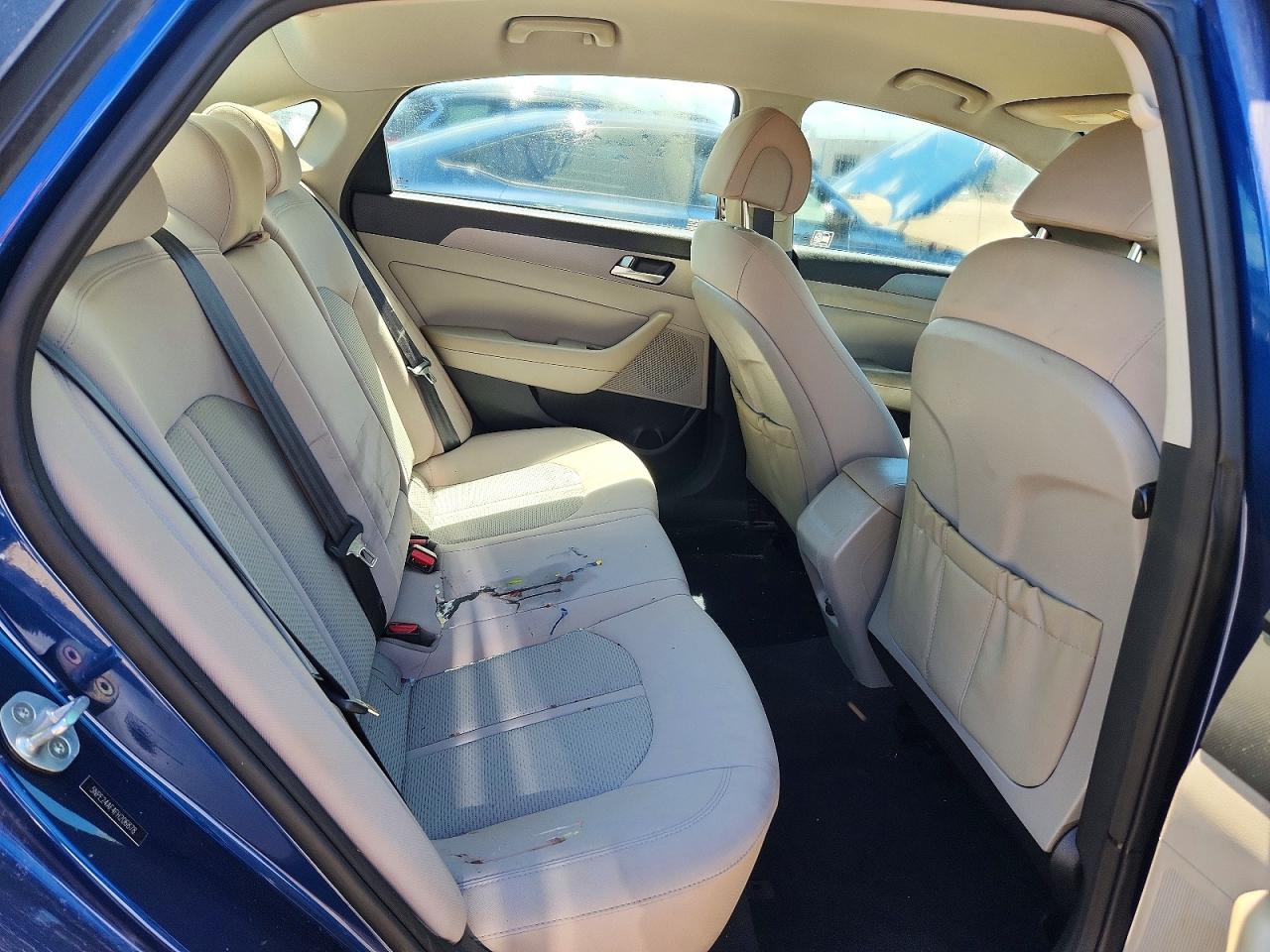 2015 Hyundai Sonata Se Blue vin: 5NPE24AF4FH206878
