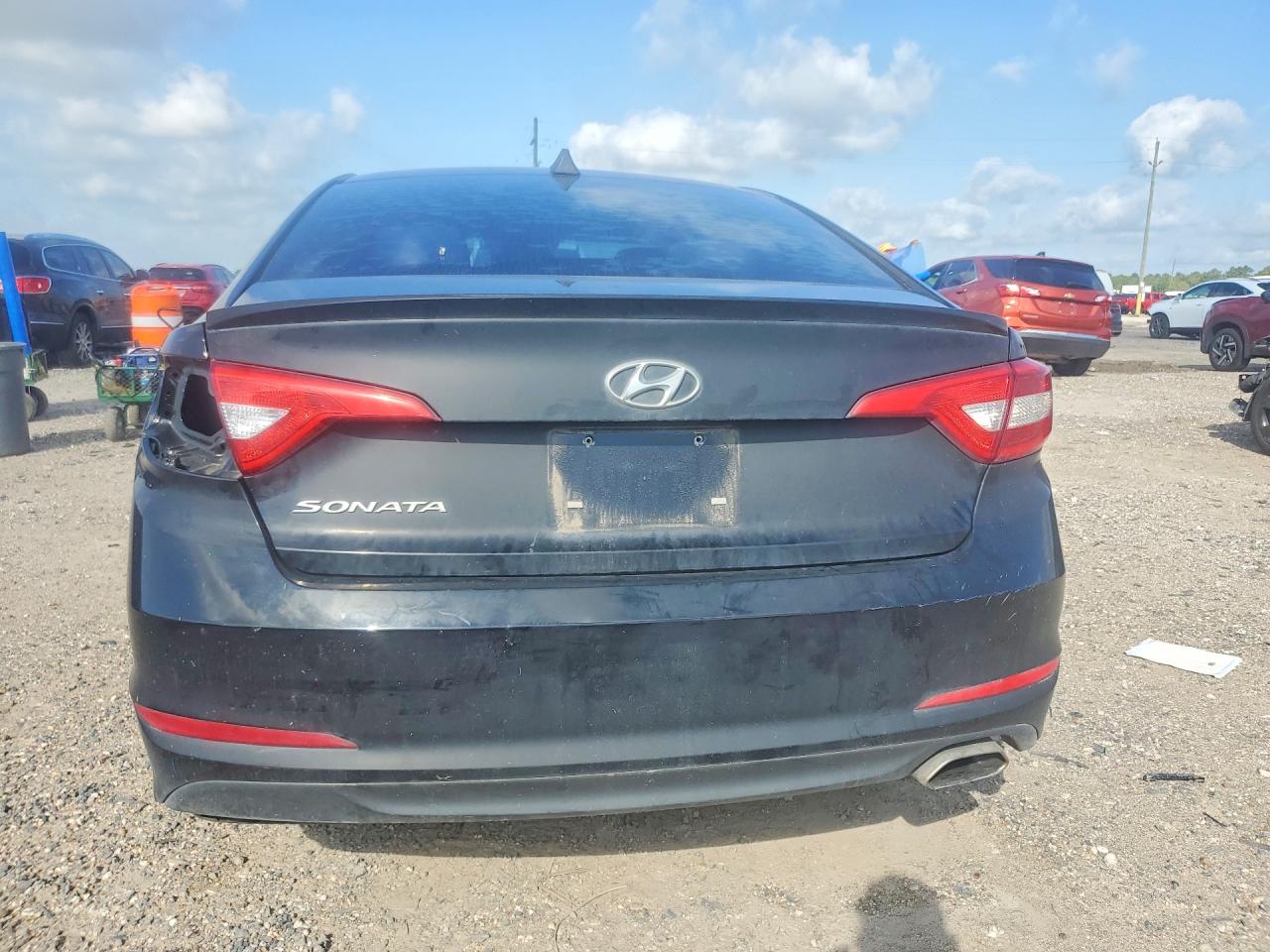 2015 Hyundai Sonata Se Black vin: 5NPE24AF4FH224880