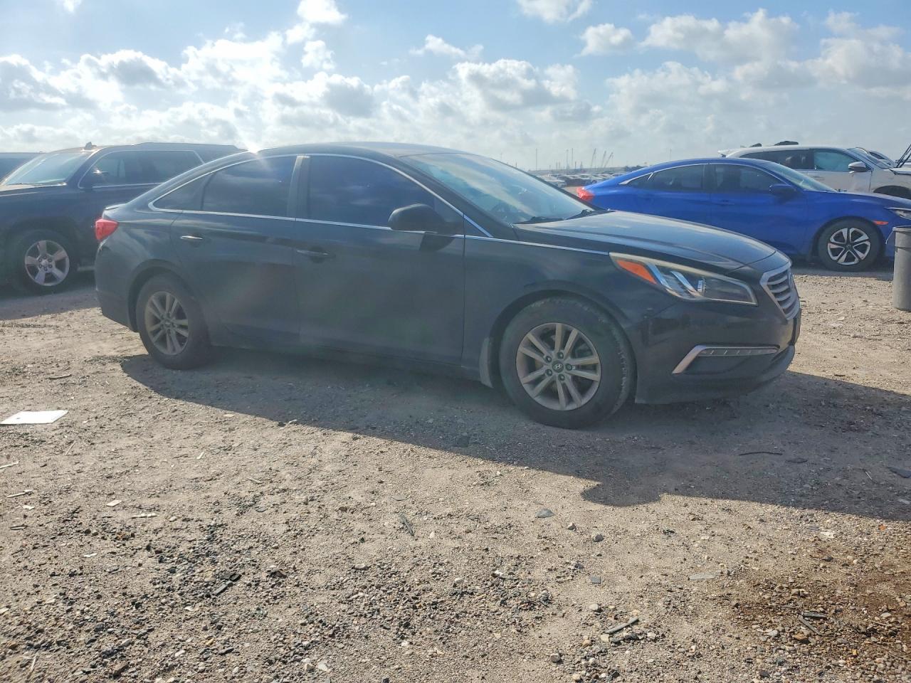 2015 Hyundai Sonata Se Black vin: 5NPE24AF4FH224880