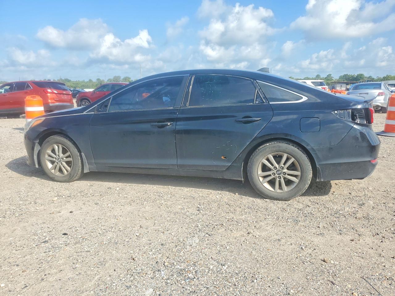 2015 Hyundai Sonata Se Black vin: 5NPE24AF4FH224880