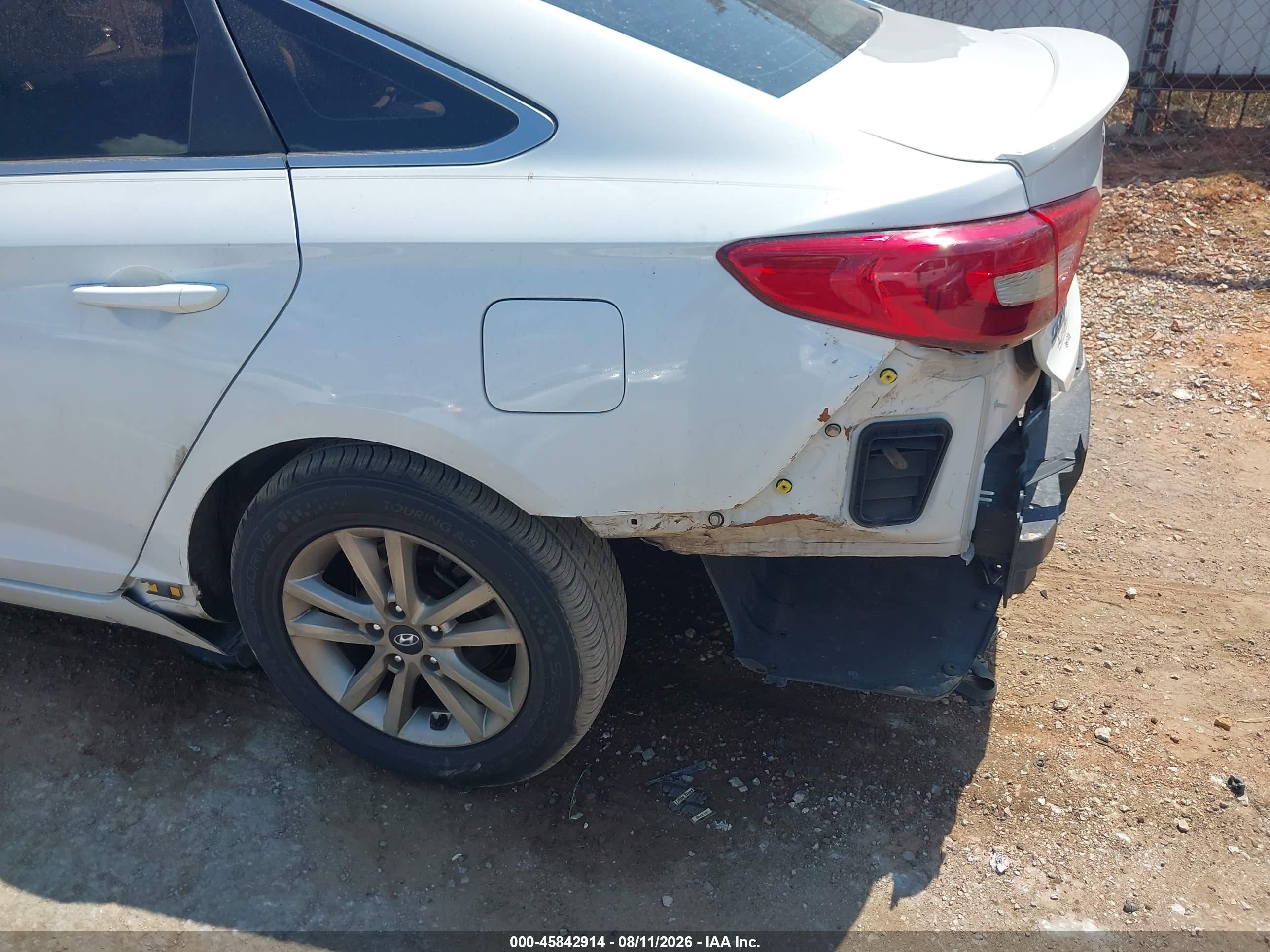 2015 Hyundai Sonata Se White vin: 5NPE24AF4FH232316