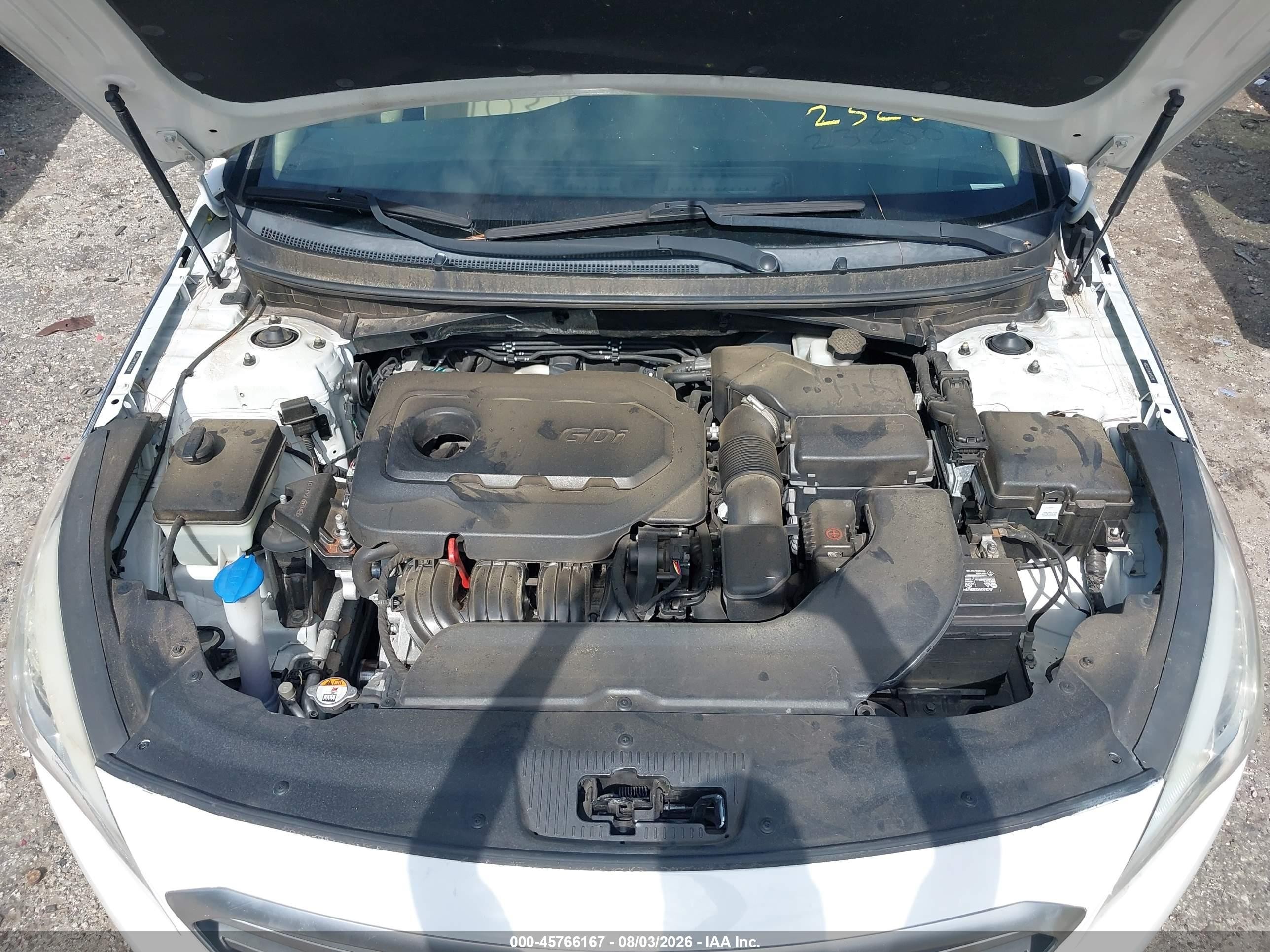 2015 Hyundai Sonata Se Белый vin: 5NPE24AF4FH232509