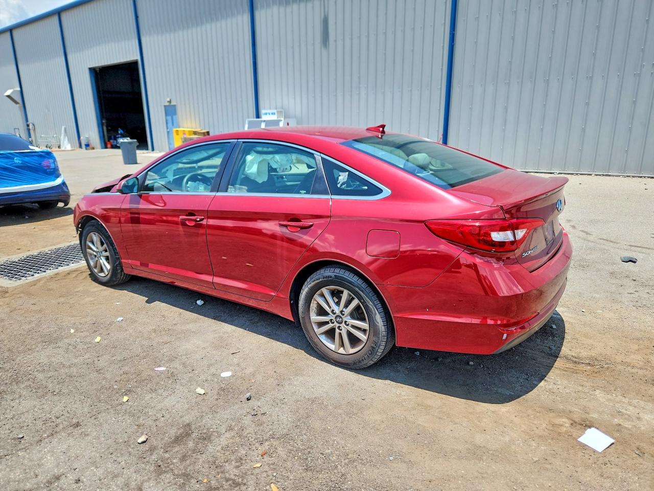 2015 Hyundai Sonata Se Red vin: 5NPE24AF4FH234275