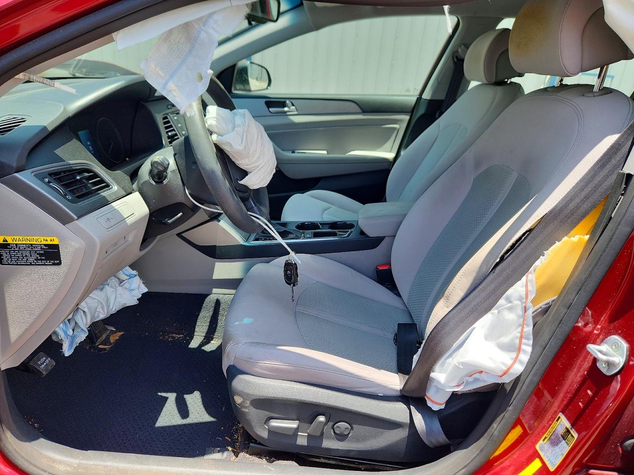 2015 Hyundai Sonata Se Red vin: 5NPE24AF4FH234275