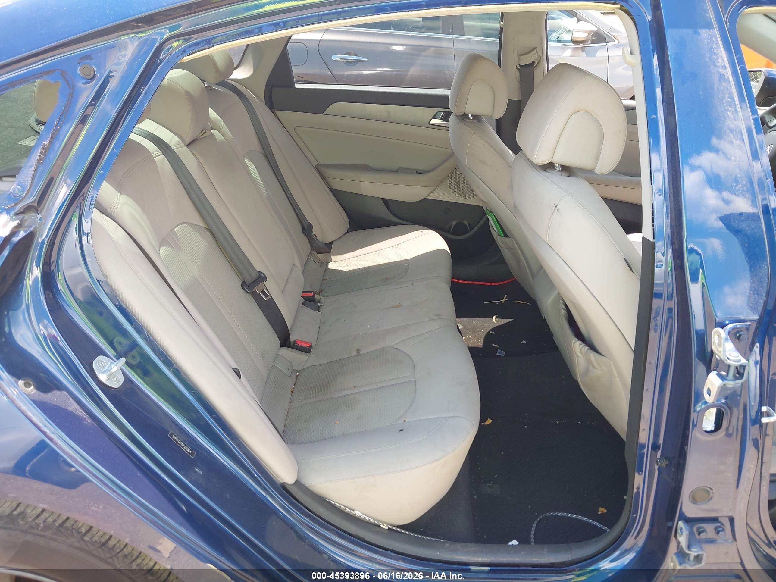 2015 Hyundai Sonata Se Blue vin: 5NPE24AF4FH236804