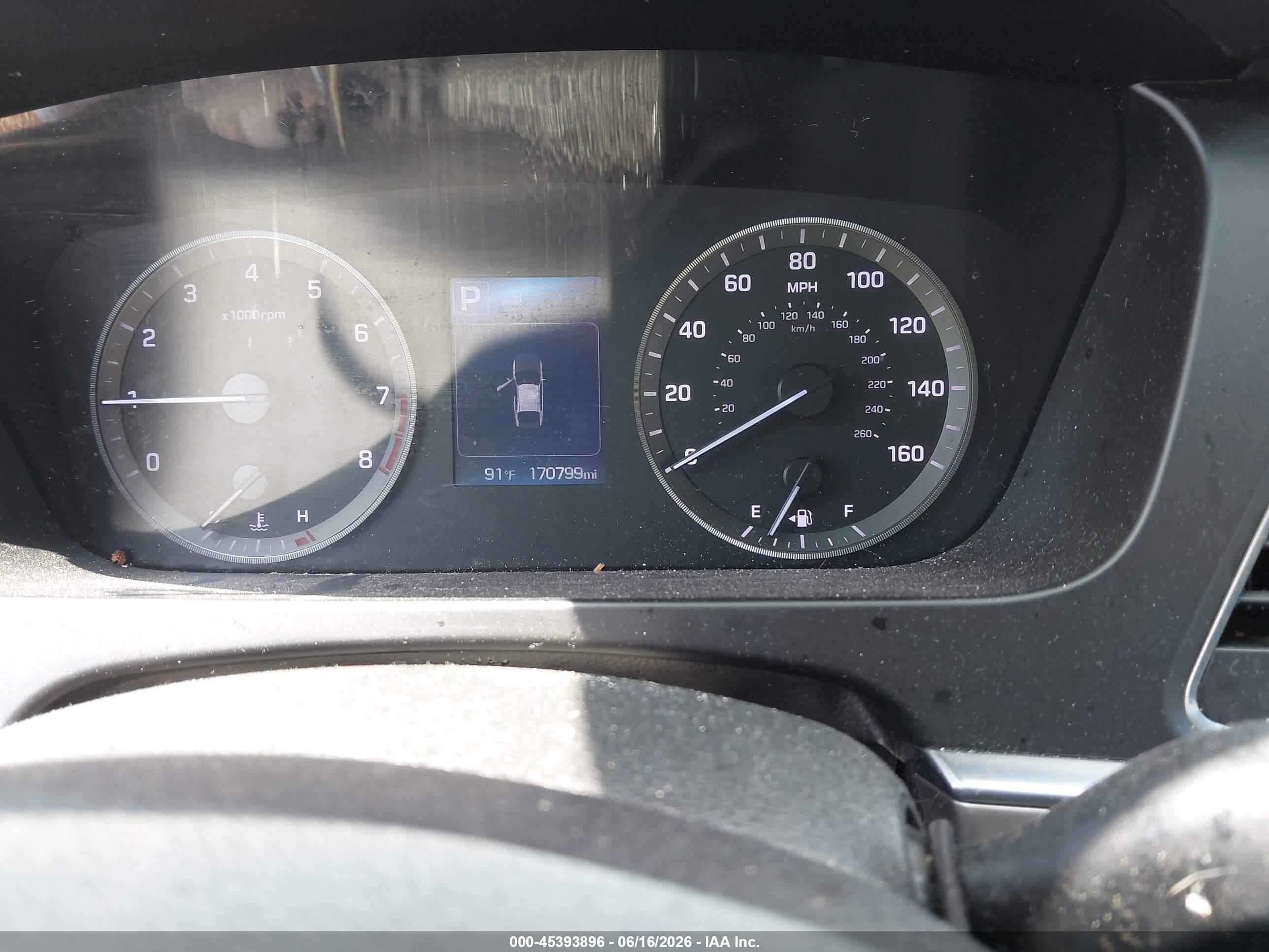 2015 Hyundai Sonata Se Blue vin: 5NPE24AF4FH236804