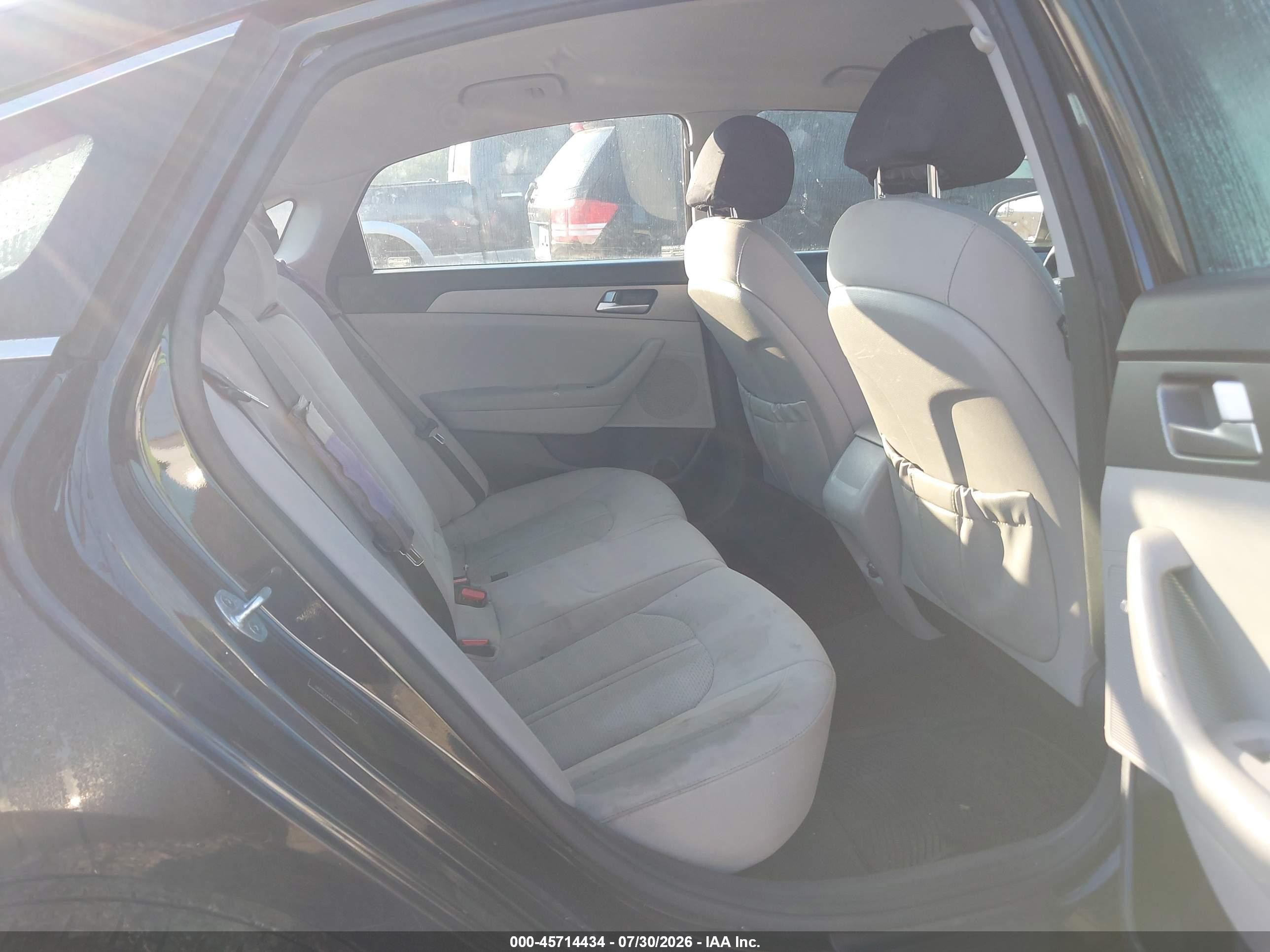 2015 Hyundai Sonata Se Black vin: 5NPE24AF4FH239394