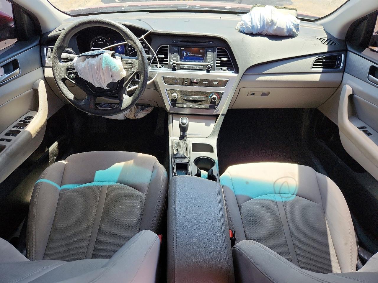 2015 Hyundai Sonata Se Red vin: 5NPE24AF4FH239430
